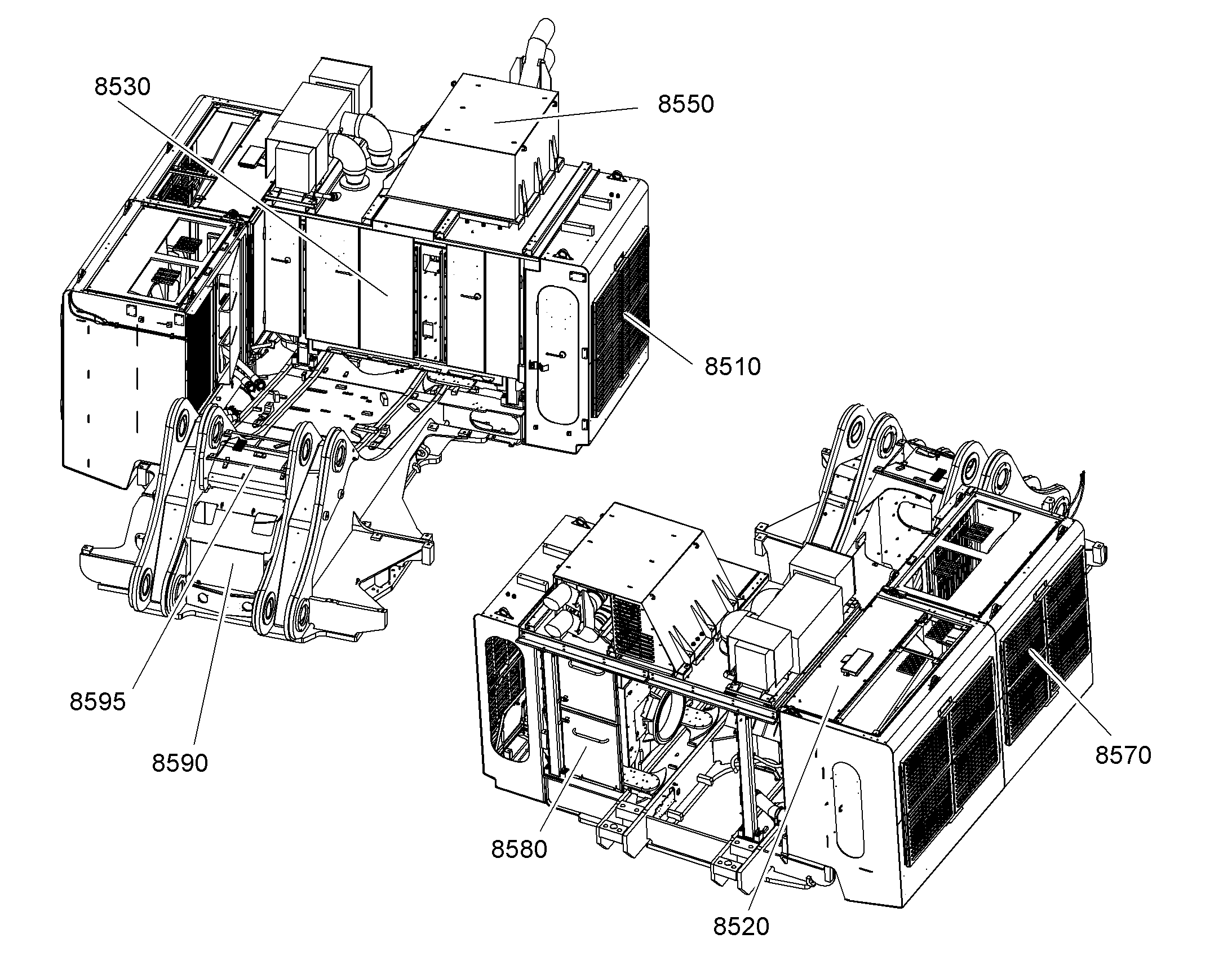 РЕШЕТКА КОЛОСНИКОВАЯ 10835558 LIEBHERR