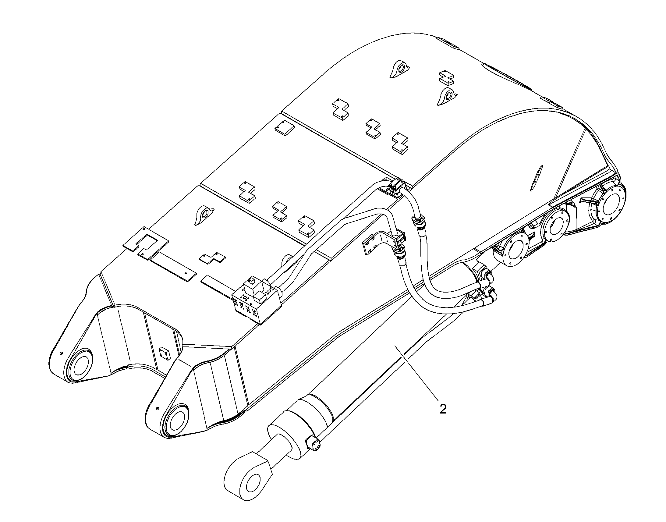 РЕКОНСТР.- ПОДЪЕМ.ЦИЛИНДР 10055200 LIEBHERR