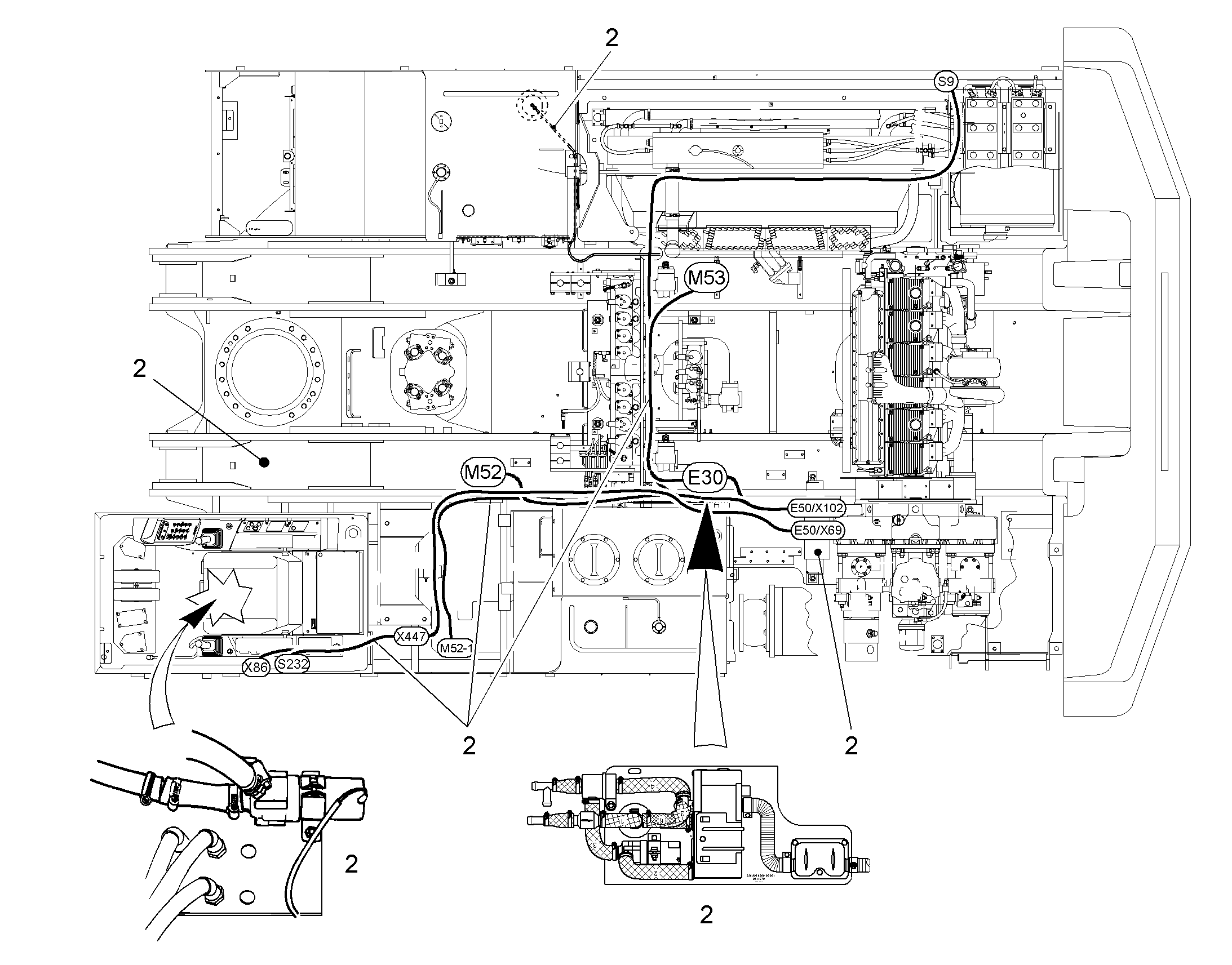 ОТОПЛ.ПРИ НЕРАБ. ДВИГАТЕЛЕ 9011577 LIEBHERR