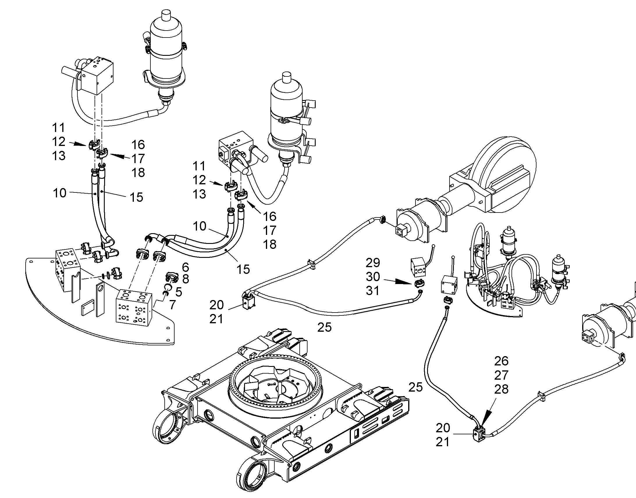 ШЛАНГ 32X2800 10045616 LIEBHERR