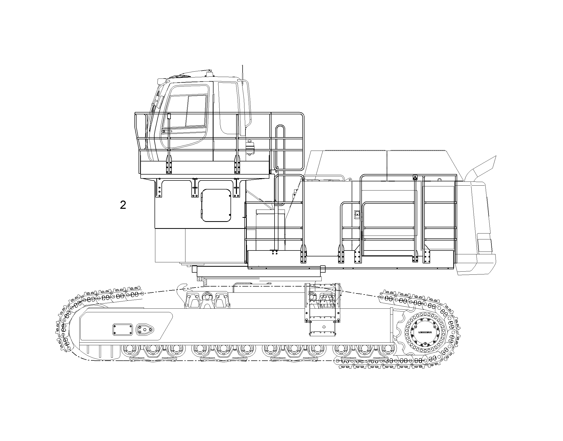 ВОЗВЫШЕНИЕ КАБИНЫ 1200MM 10047116 LIEBHERR