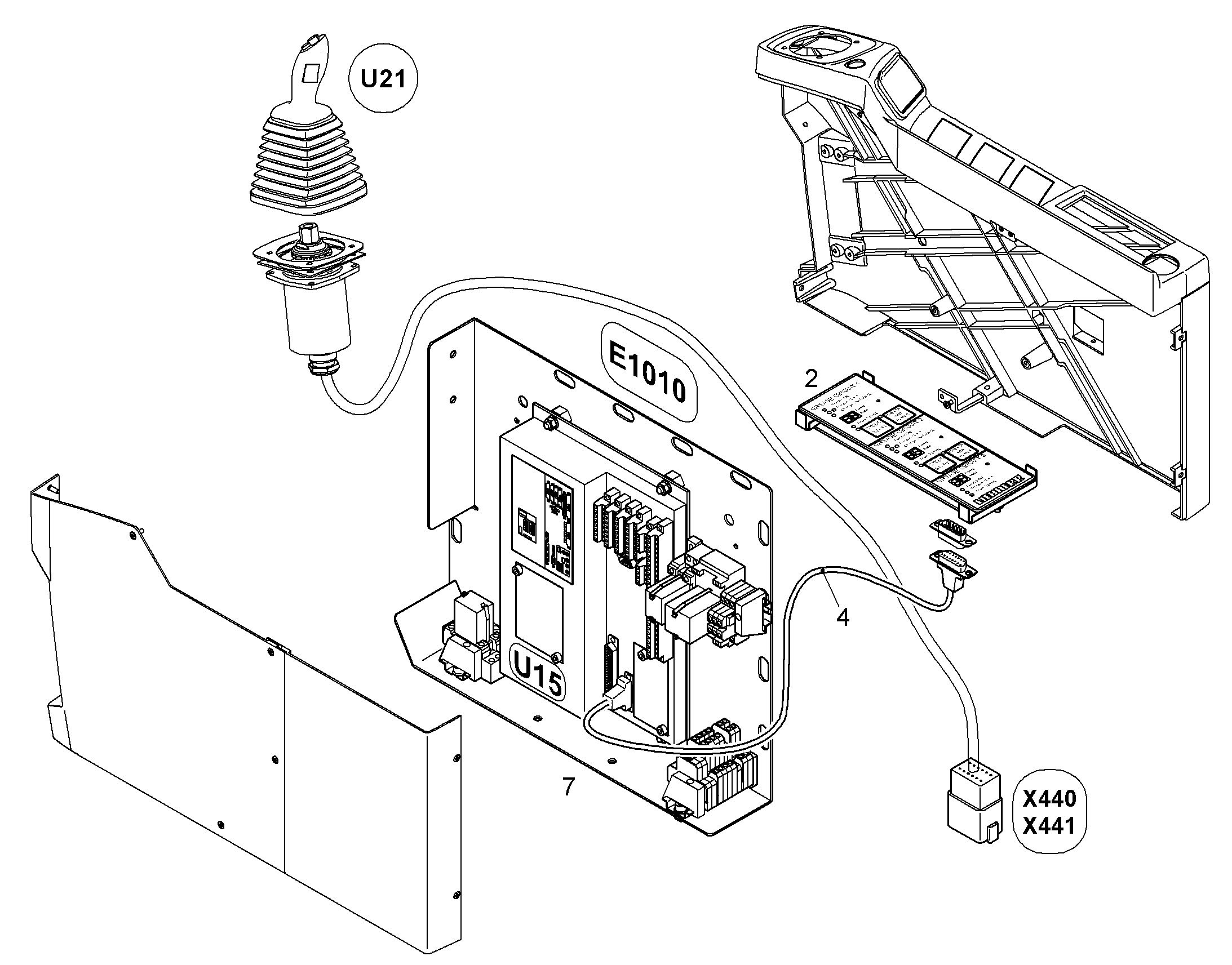 ЭЛЕКТРООБОРУДОВАНИЕ E1010 10051617 LIEBHERR