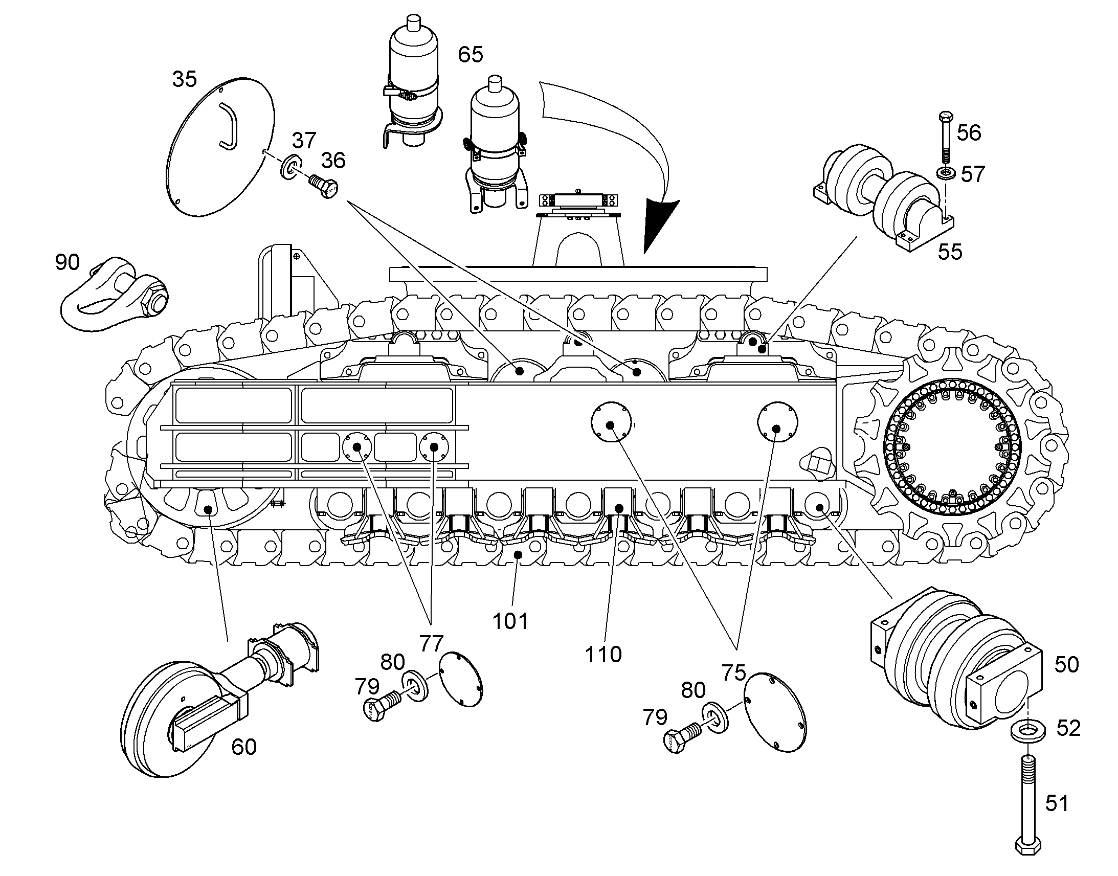СКОБА 4900960 LIEBHERR