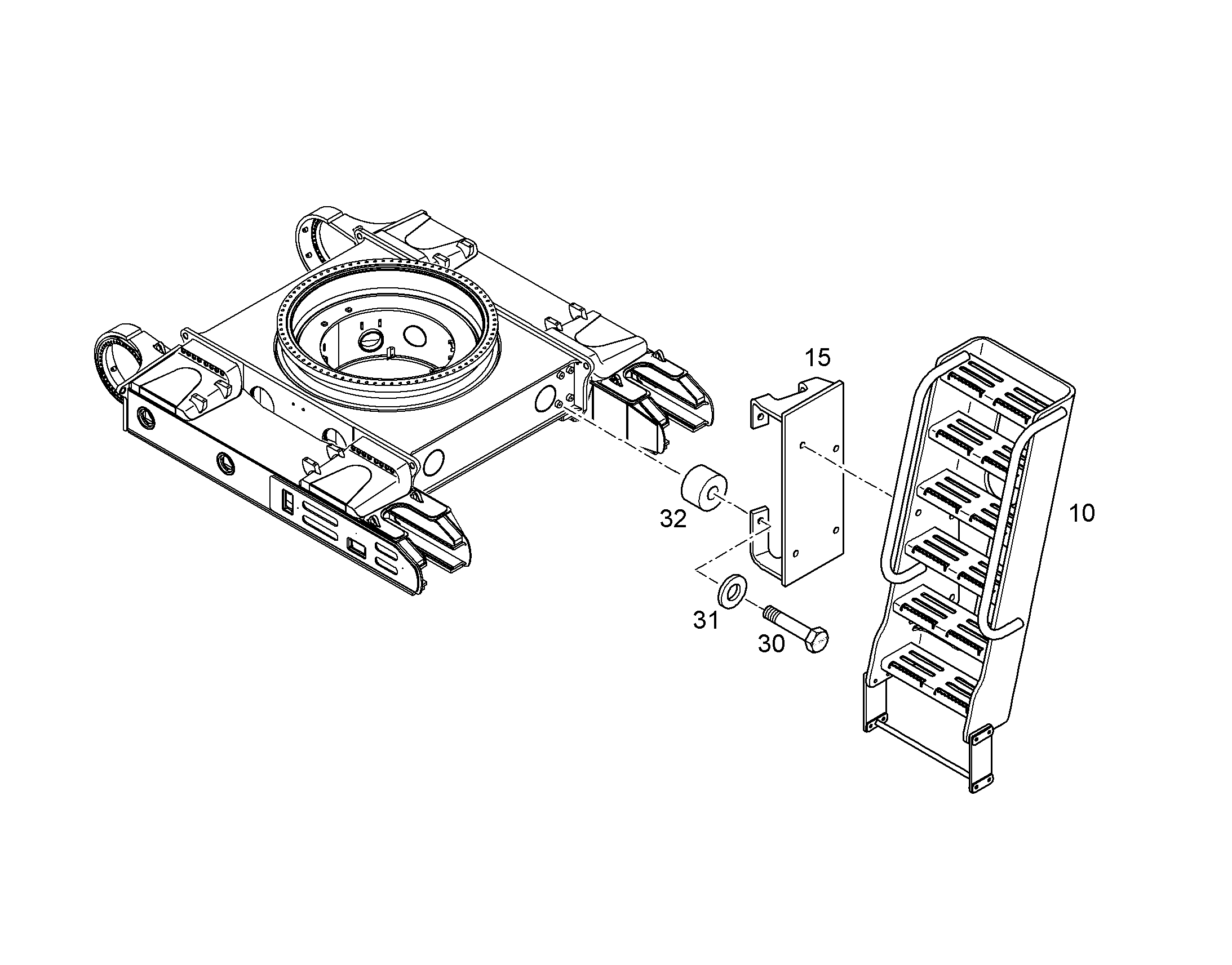 КОНСОЛЬ 10052582 LIEBHERR
