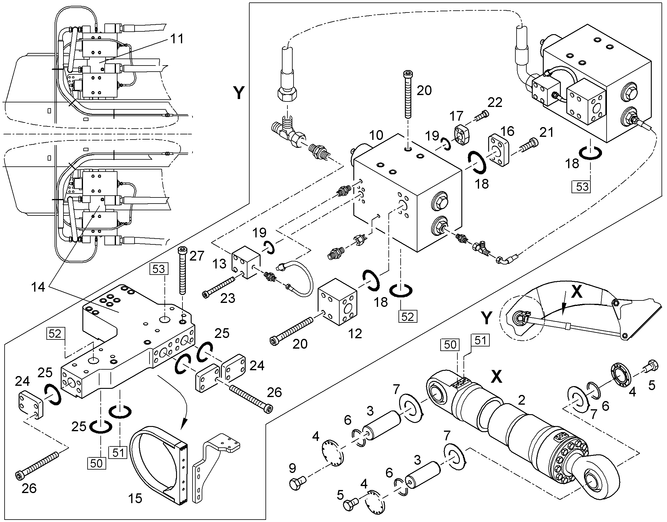 СКОБА 12189602 LIEBHERR