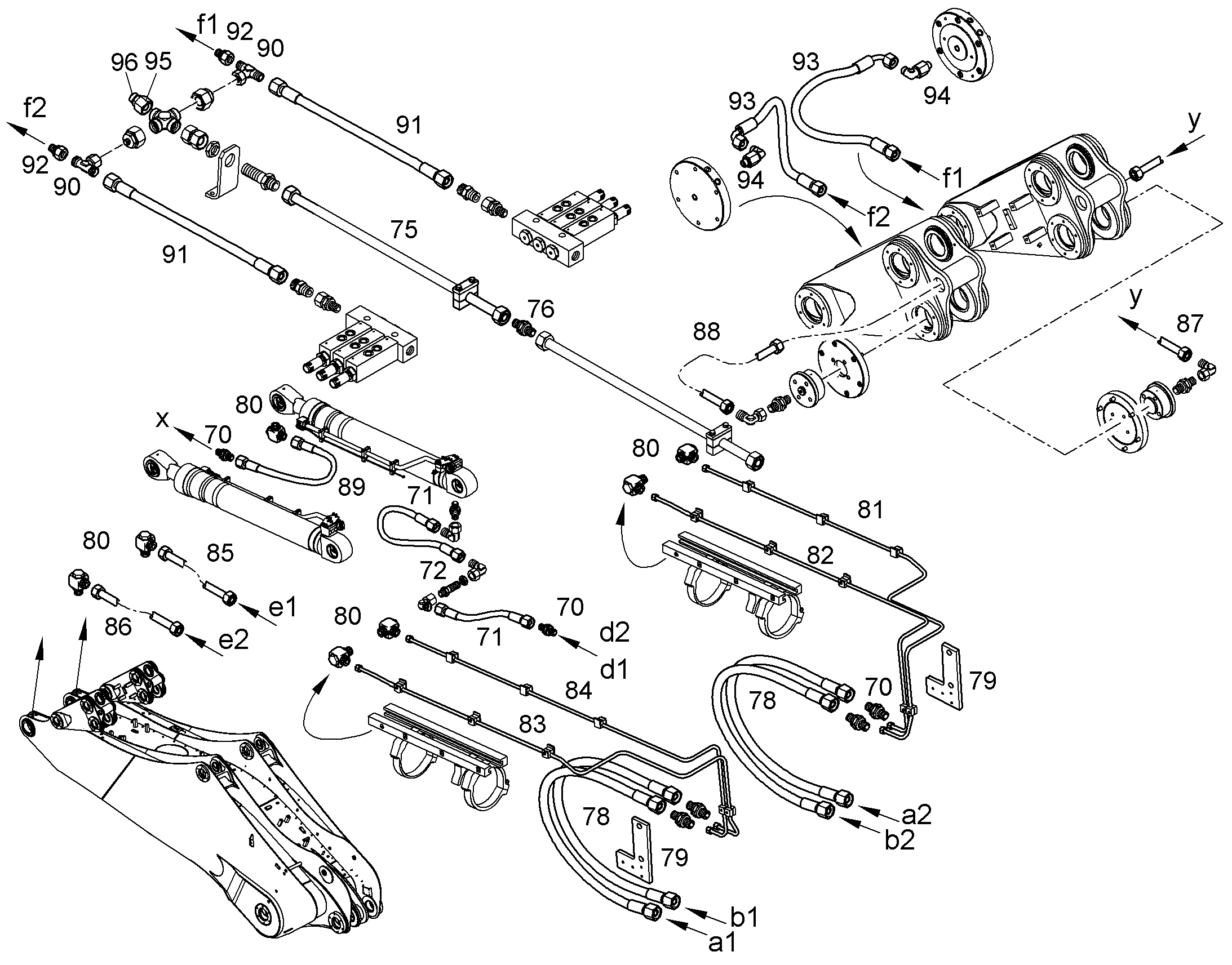 ГАЙКА НАКИДНАЯ S38 10216610 LIEBHERR