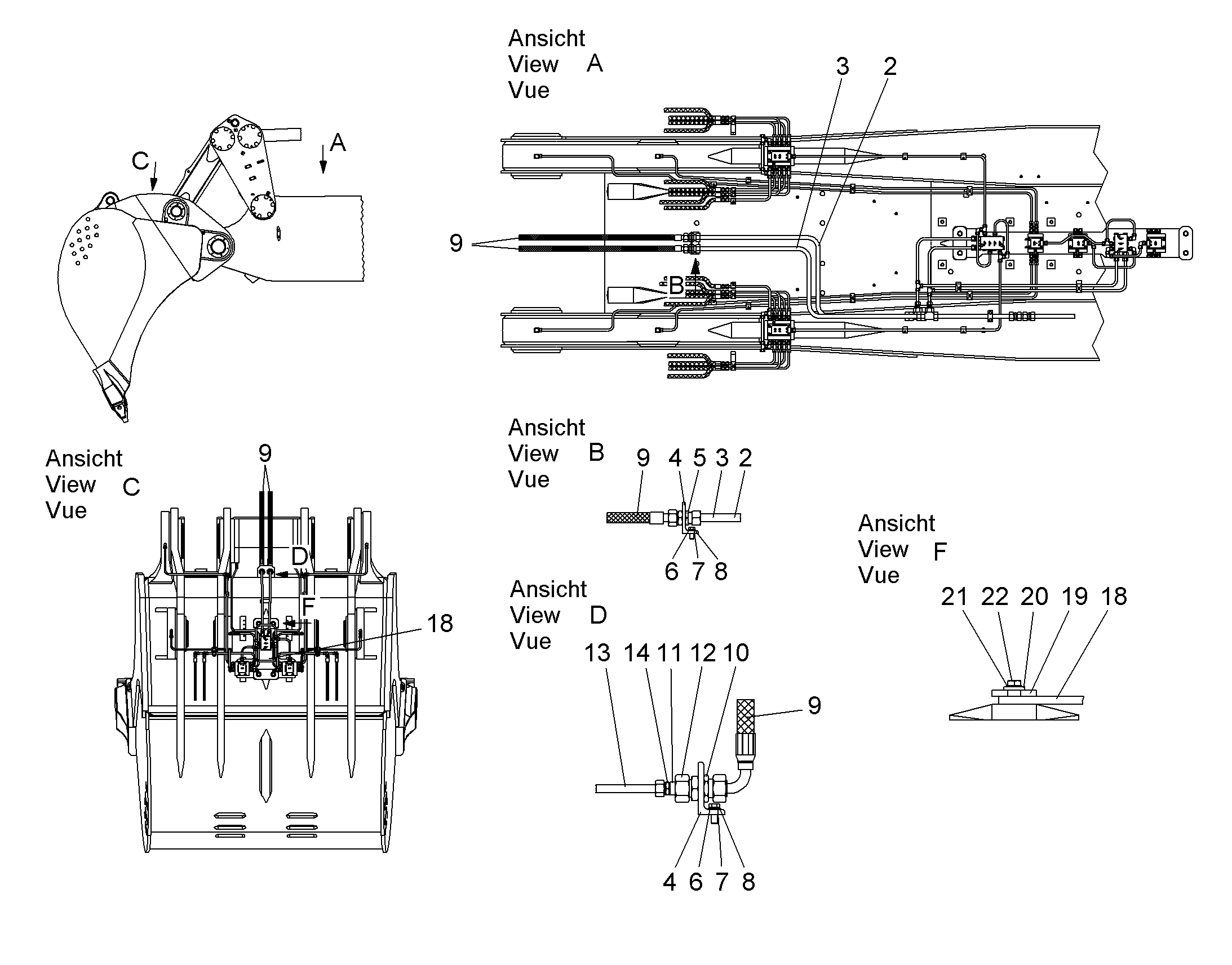 МАСЛОПРОВОД 10287401 LIEBHERR