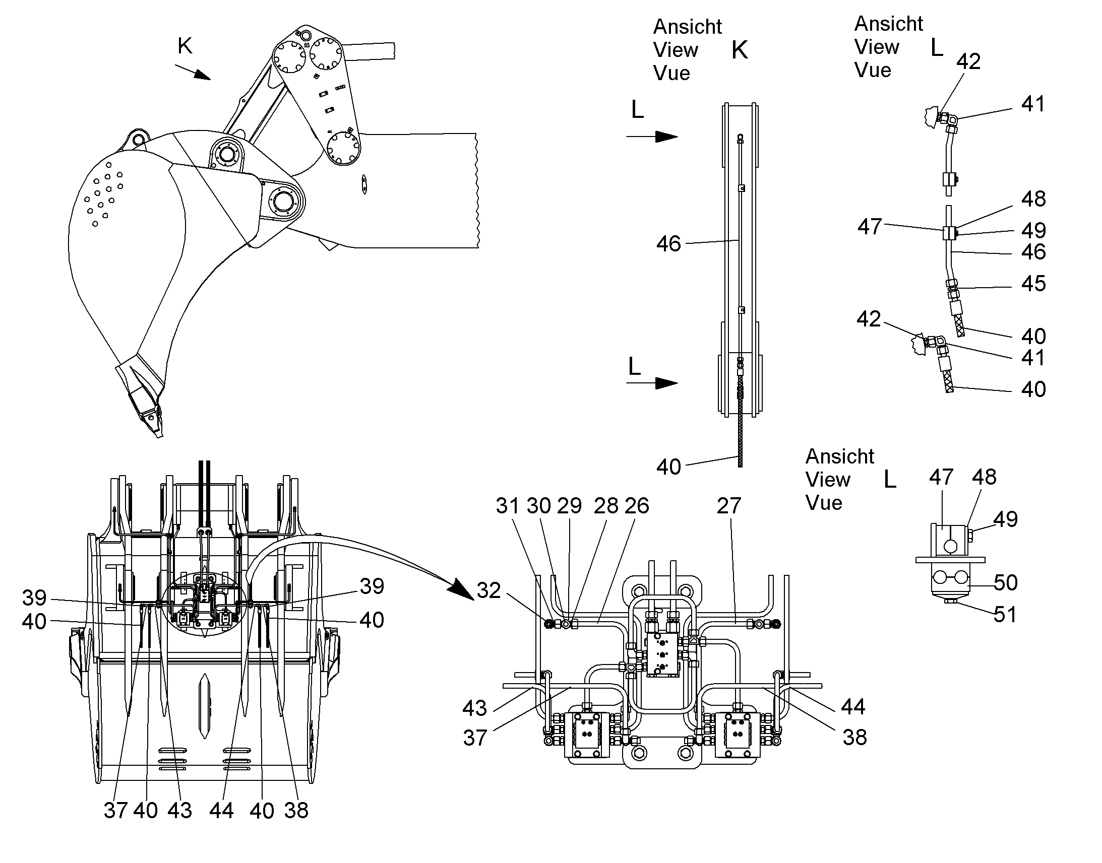 МАСЛОПРОВОД 10287410 LIEBHERR