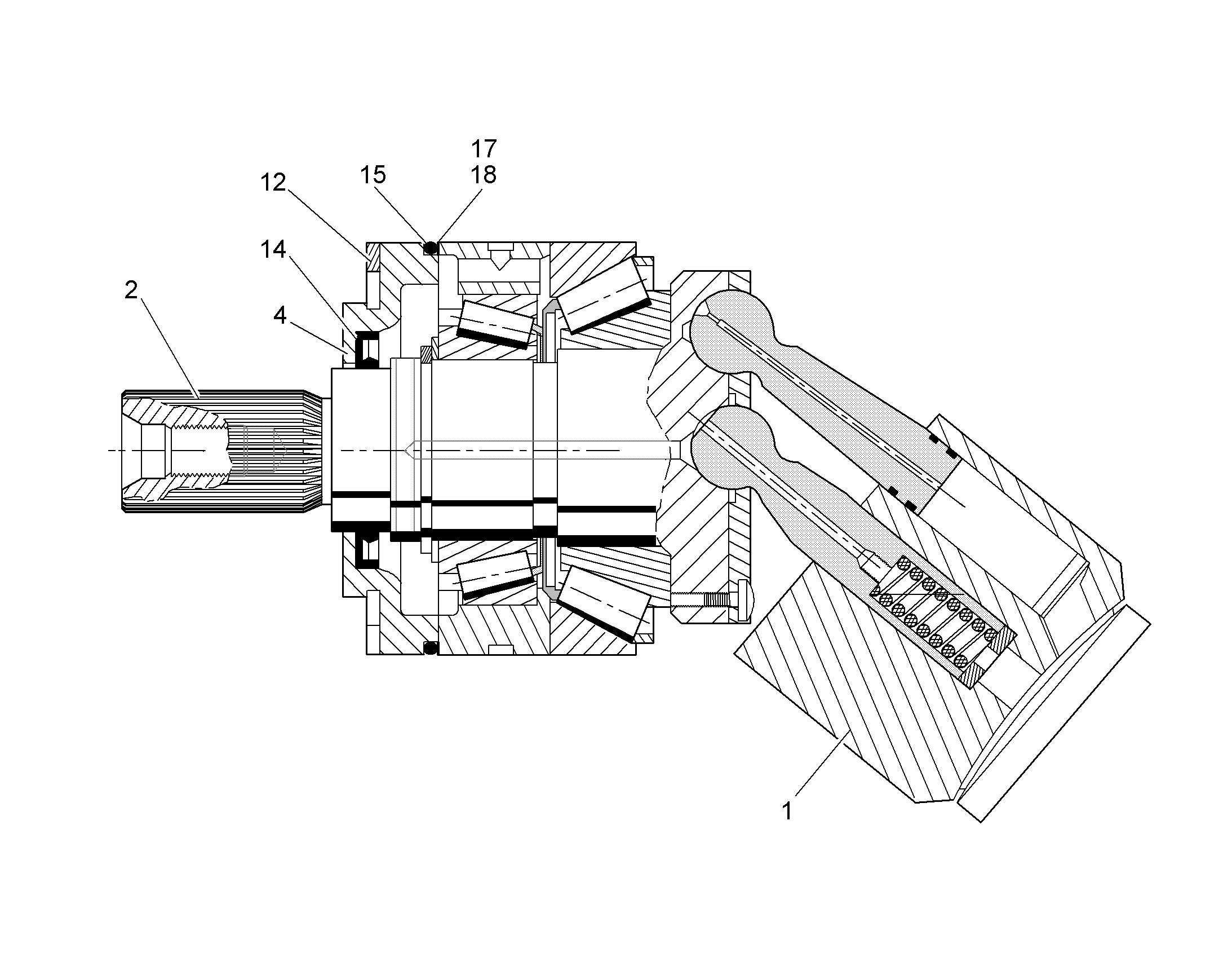 СТОПОРНОЕ КОЛЬЦО DIN 472 125 10222415 LIEBHERR