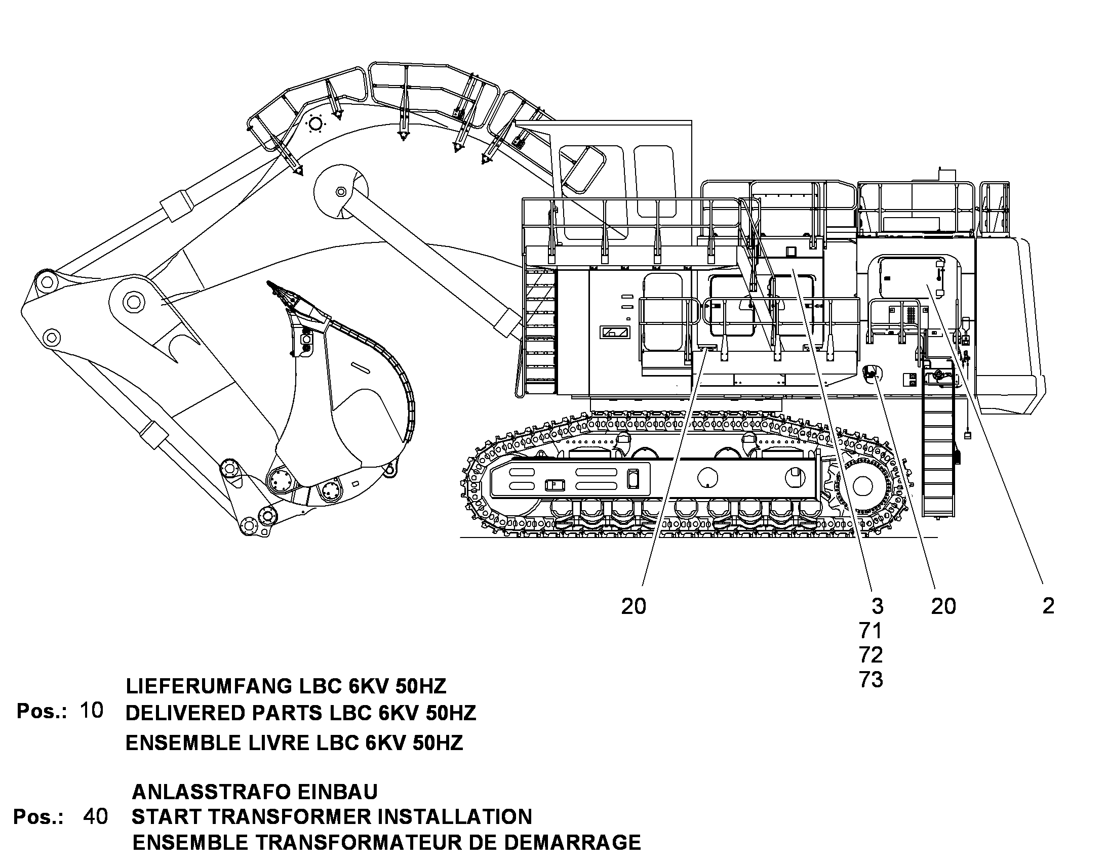 СИСТ.ОГНЕТУШЕНИЯ АВТОМ. 10075977 LIEBHERR