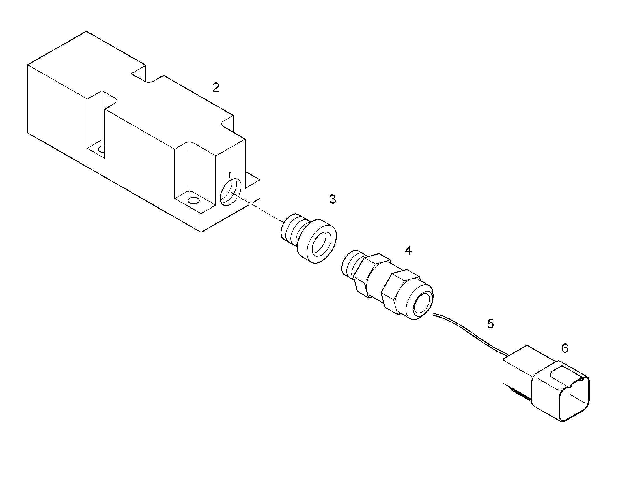 ПЕРЕКЛЮЧАТЕЛЬ БЕСКОНТАКТНЫЙ 10016587 LIEBHERR