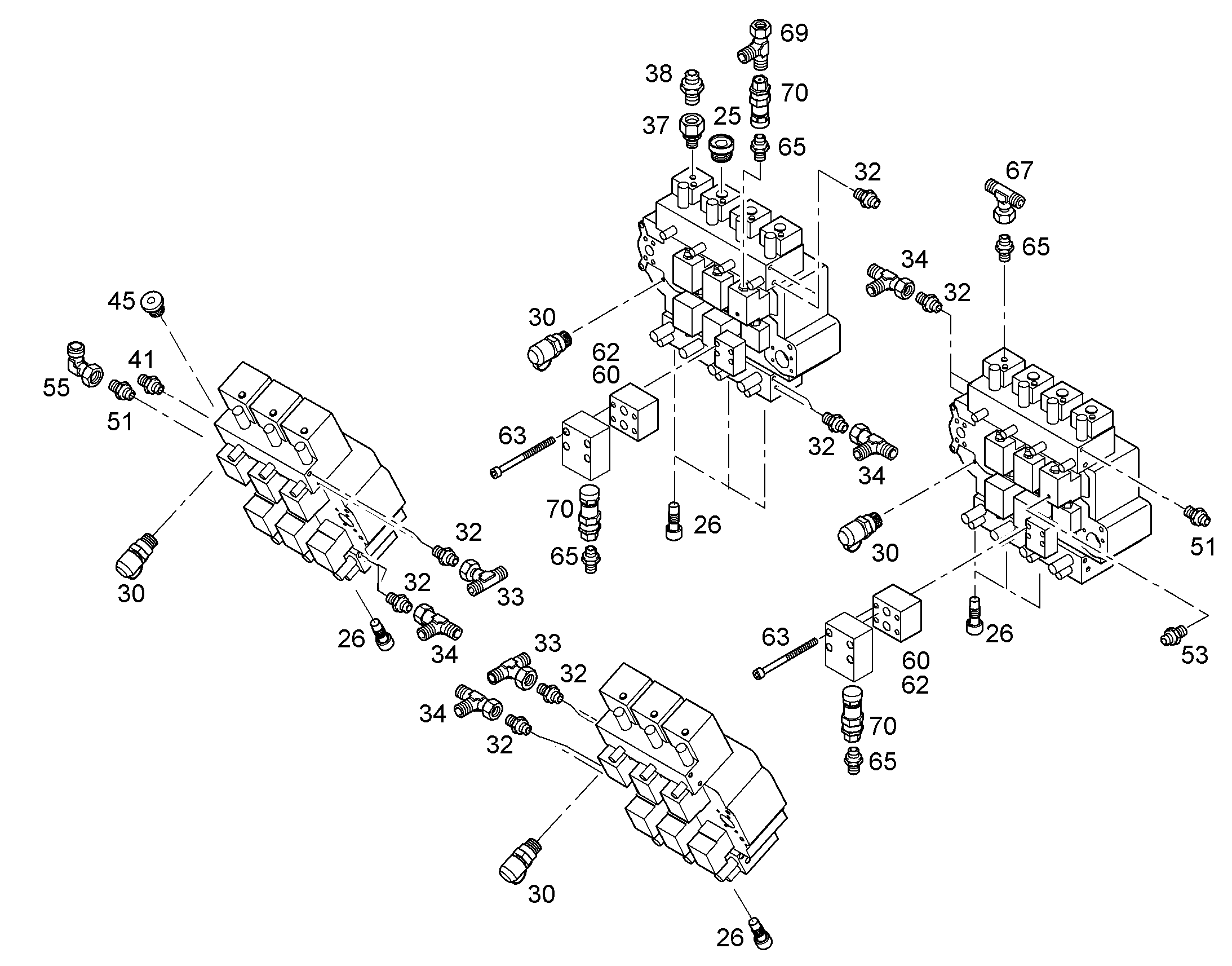 КЛАПАН ОГРАНИЧЕНИЯ ДАВЛЕНИЯ 10009297 LIEBHERR