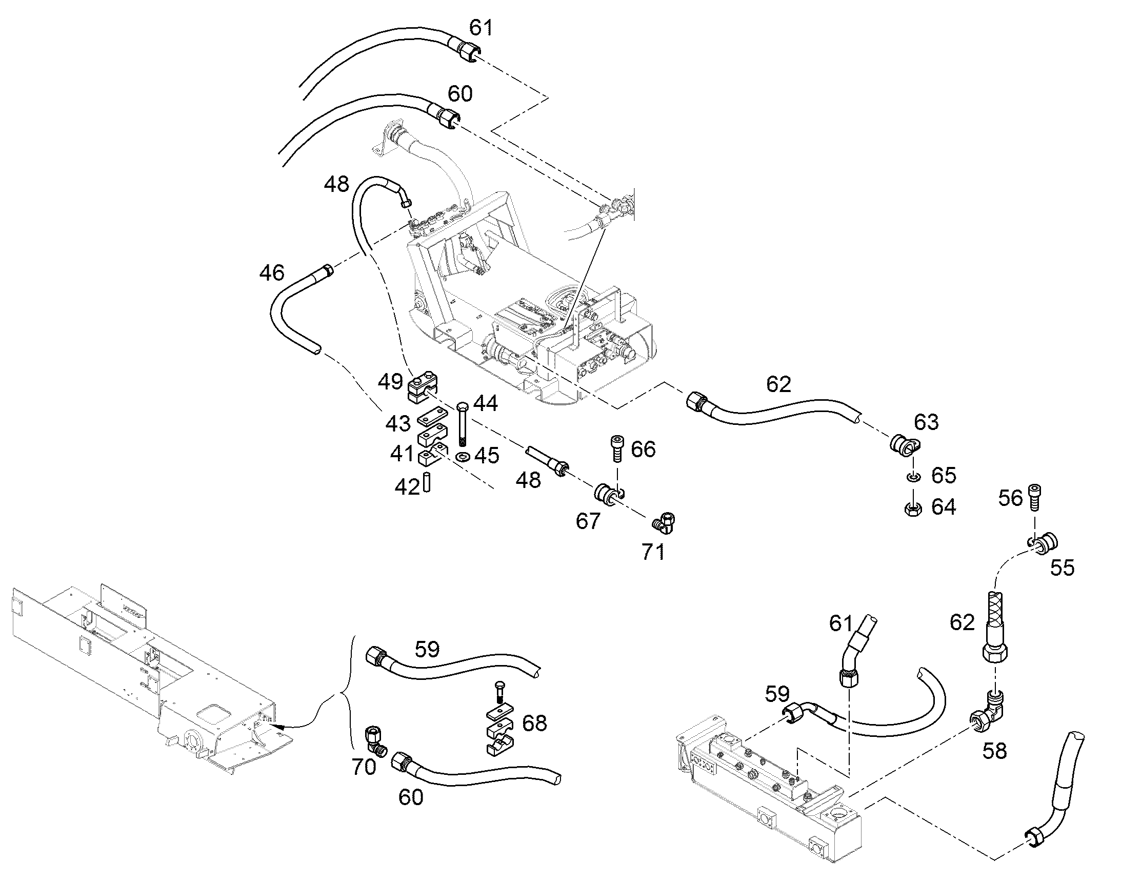 ШЛАНГ 12X1900 10285269 LIEBHERR