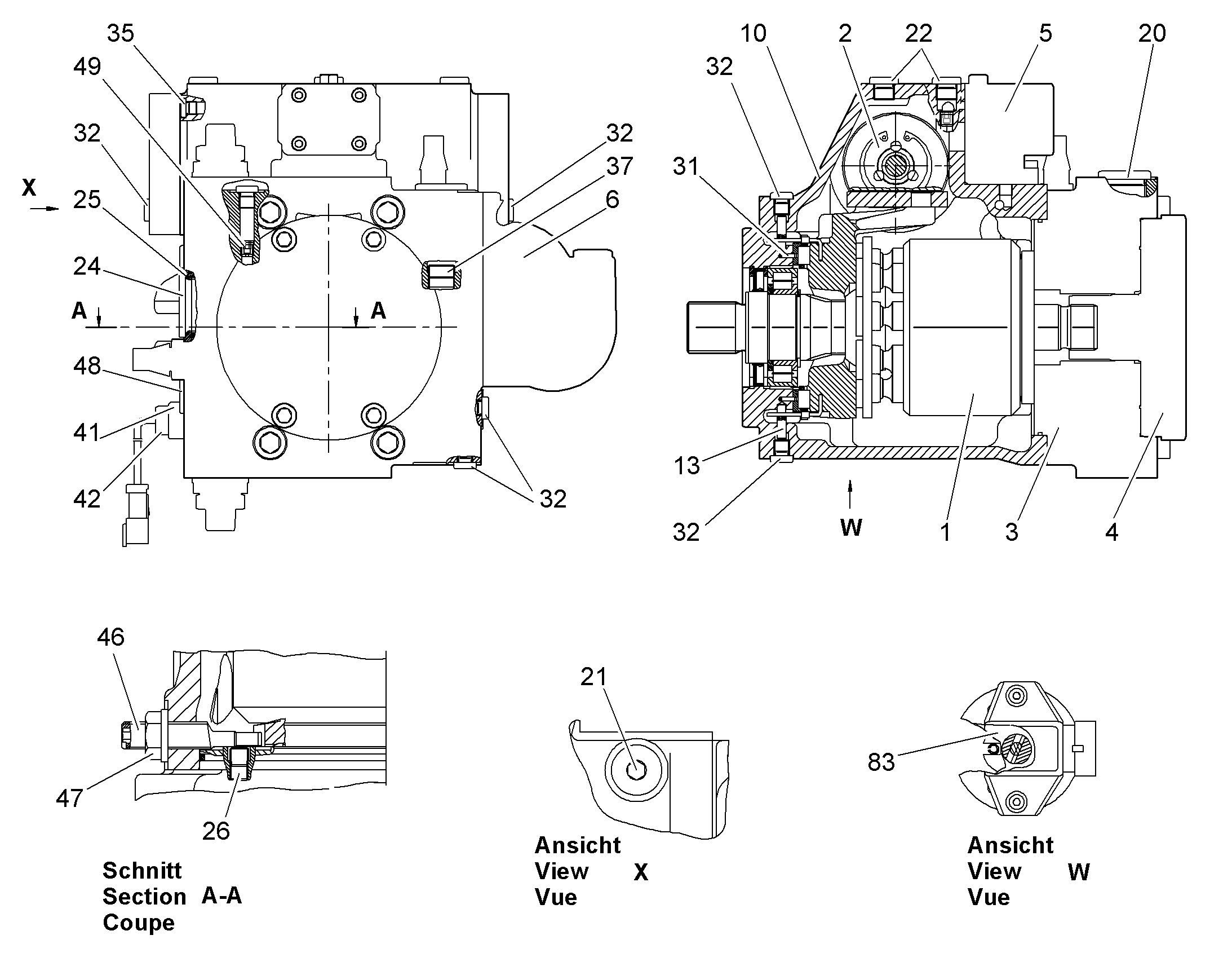 ДАТЧИК УГЛОВОЙ 10297740 LIEBHERR