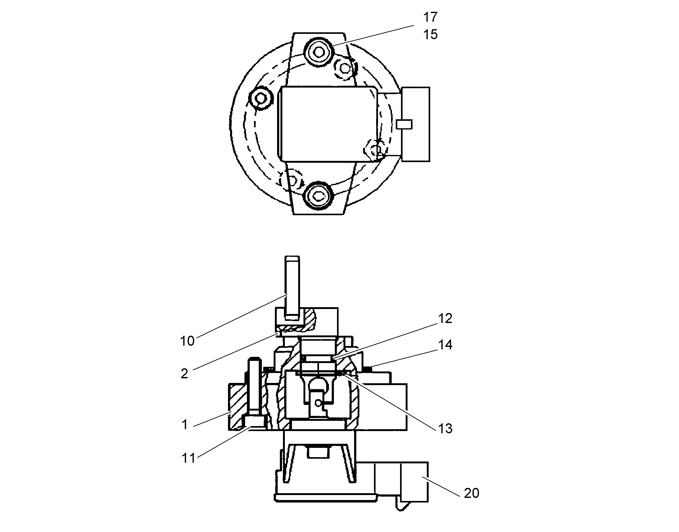 ДАТЧИК УГЛА ПОВОРОТА 10298631 LIEBHERR