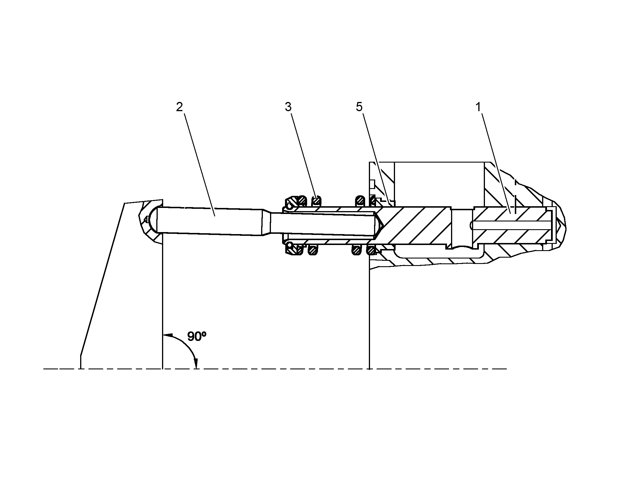 СТЕРЖЕНЬ ИСПОЛНИТЕЛЬНЫЙ 10296231 LIEBHERR