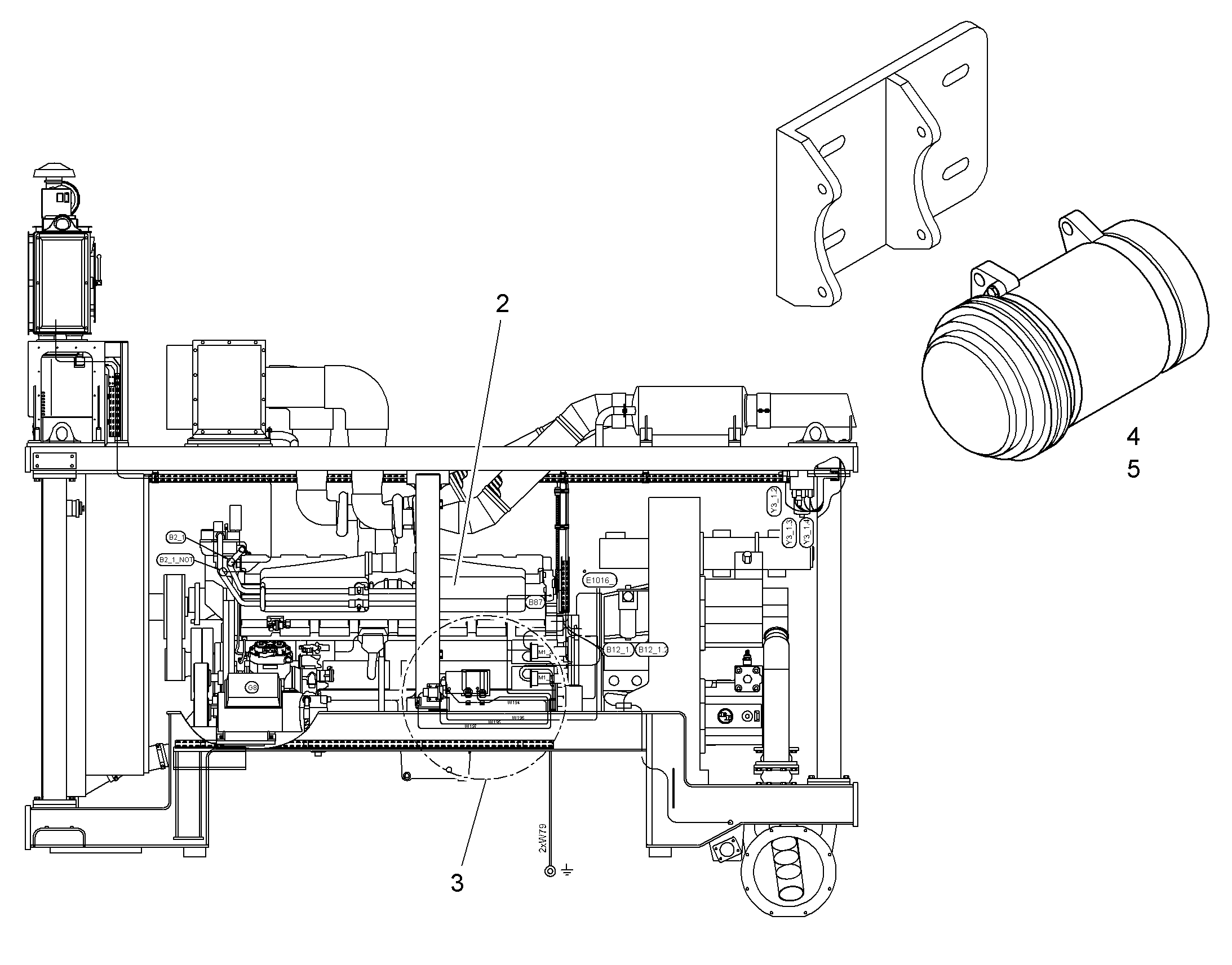 ДВИГАТЕЛЬ ДИЗЕЛЬНЫЙ K1800E 1120 kW 11622247 LIEBHERR