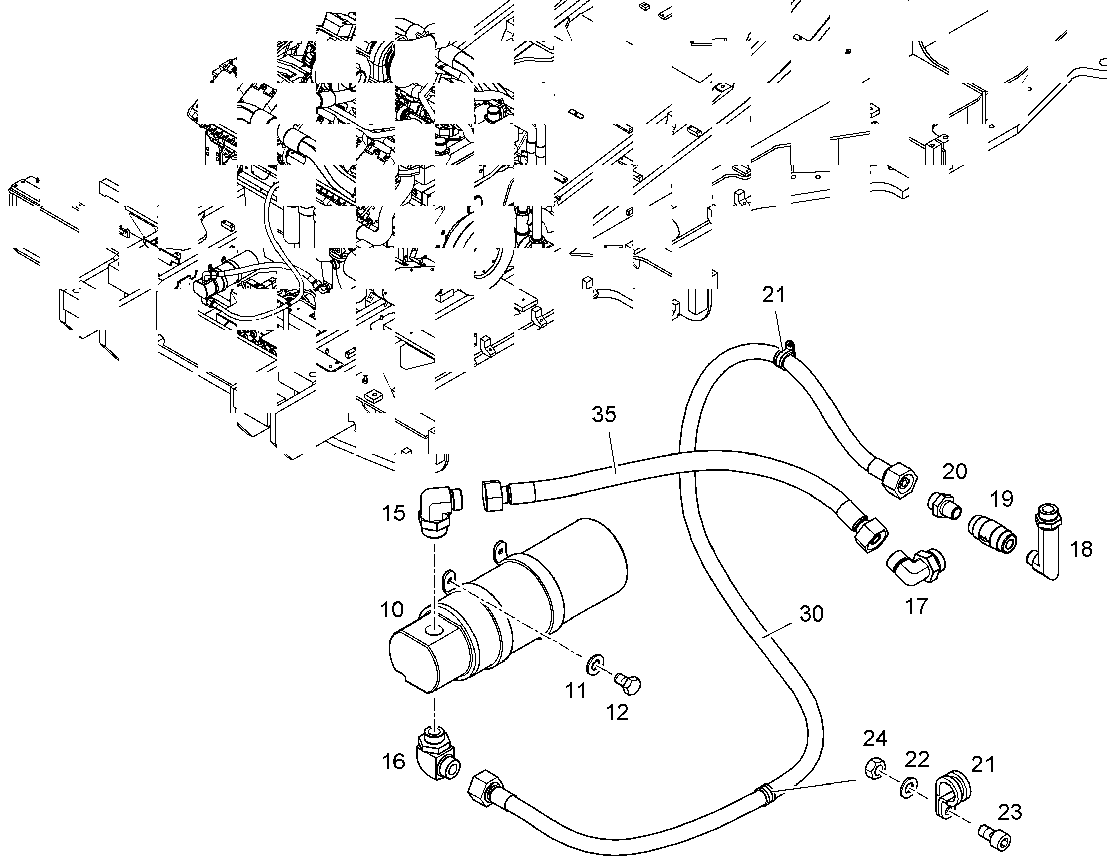 СОЕДИНЕНИЕ РЕЗЬБОВОЕ 10295561 LIEBHERR
