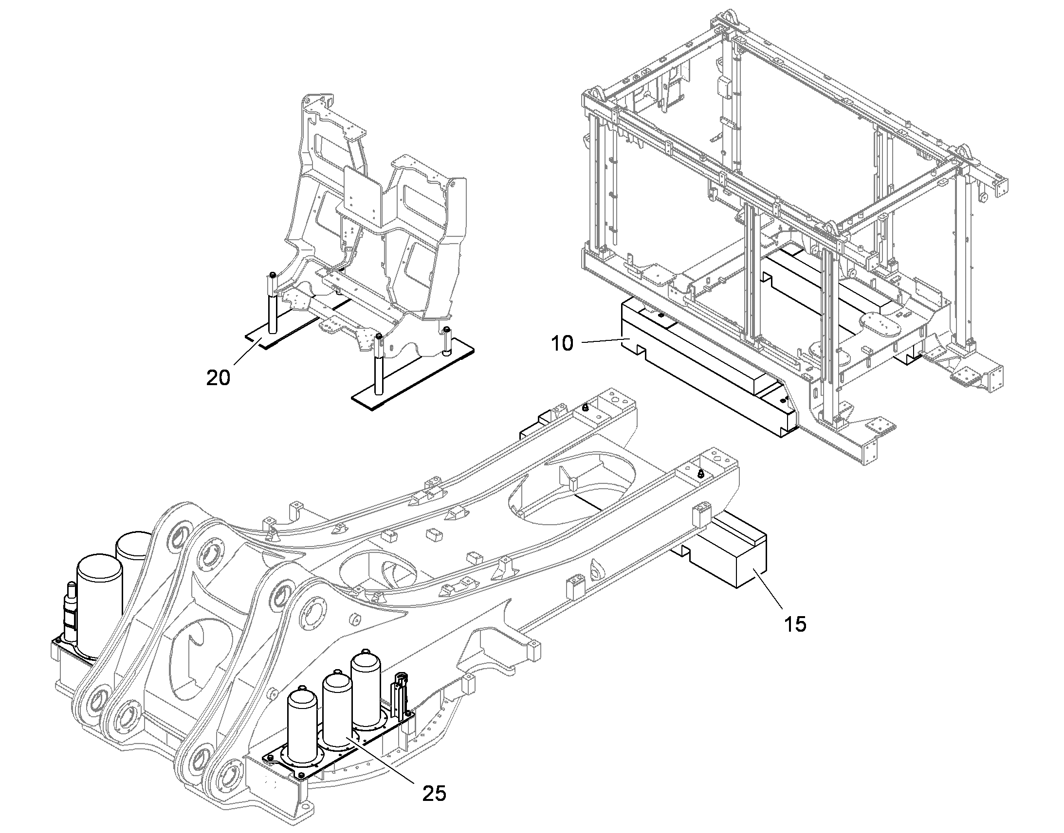 ДЕРЖАТЕЛЬ STEUERSCHIEBER 10380205 LIEBHERR