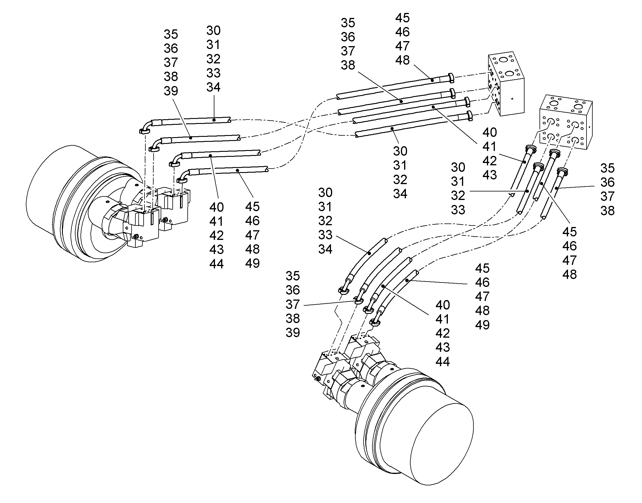 ШЛАНГ 32X2950 10001679 LIEBHERR