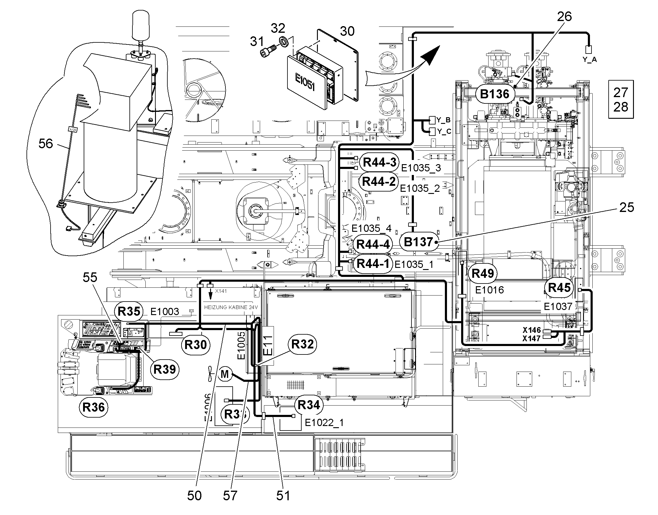 ПЛАСТИНА КРЕПЕЖ. 10066901 LIEBHERR