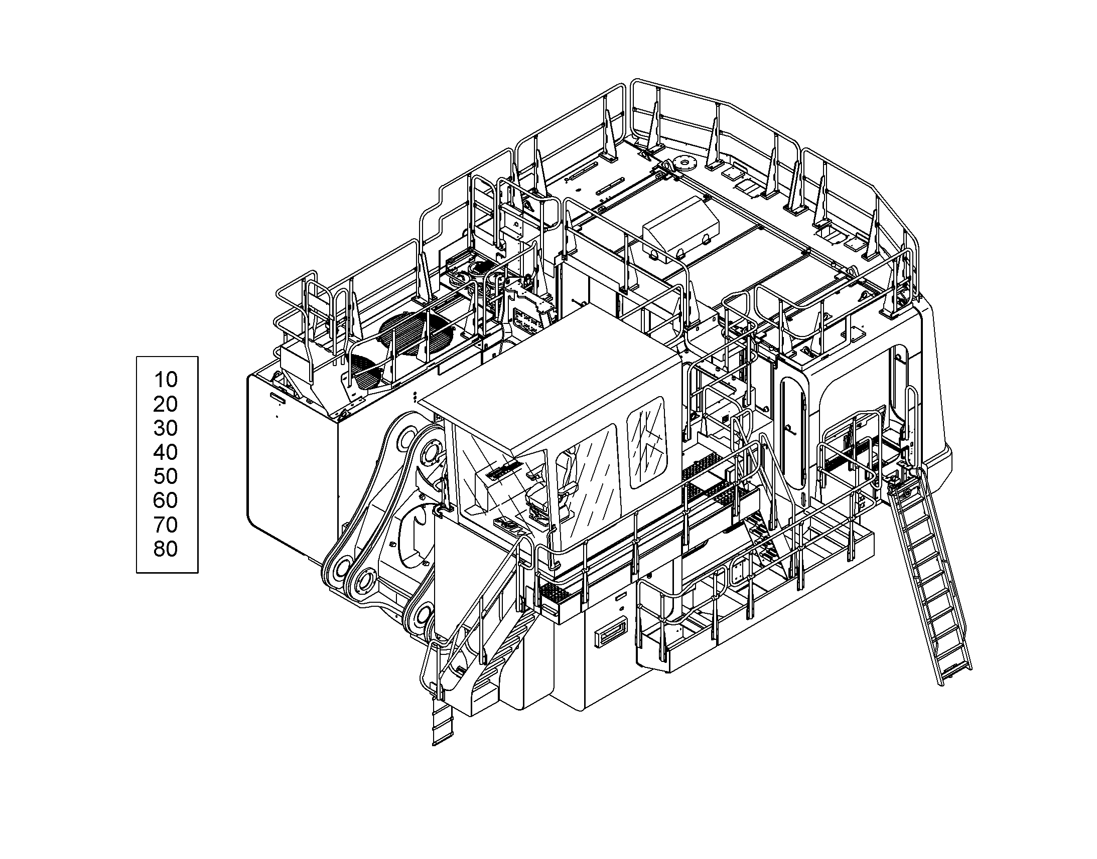 КОМПЛ.ДЕТАЛЕЙ Д.ПЕРЕМЕЩ.ПАЛЬЦА F.200L CONTAINER 10044167 LIEBHERR
