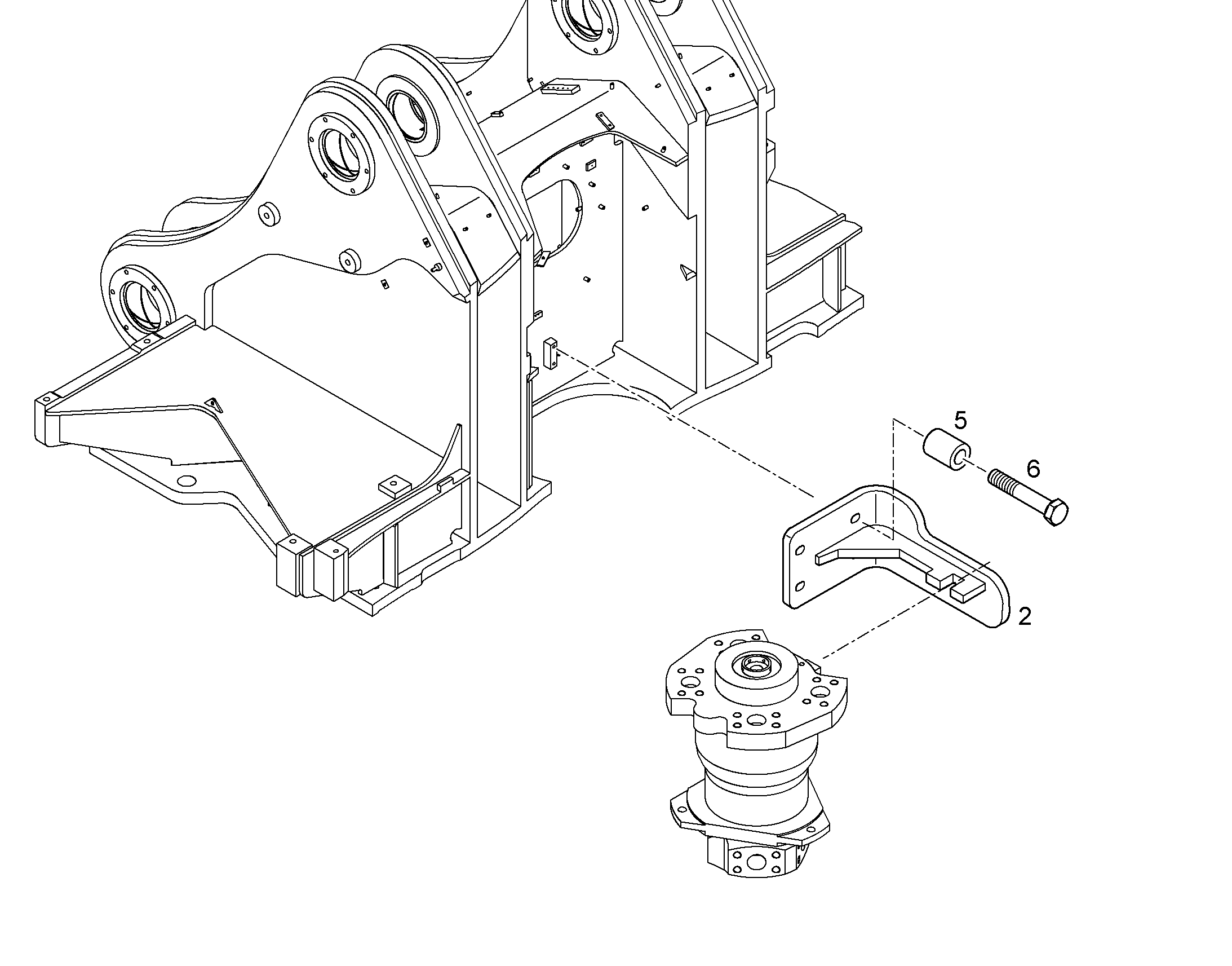 ПОВОДОК 10051315 LIEBHERR