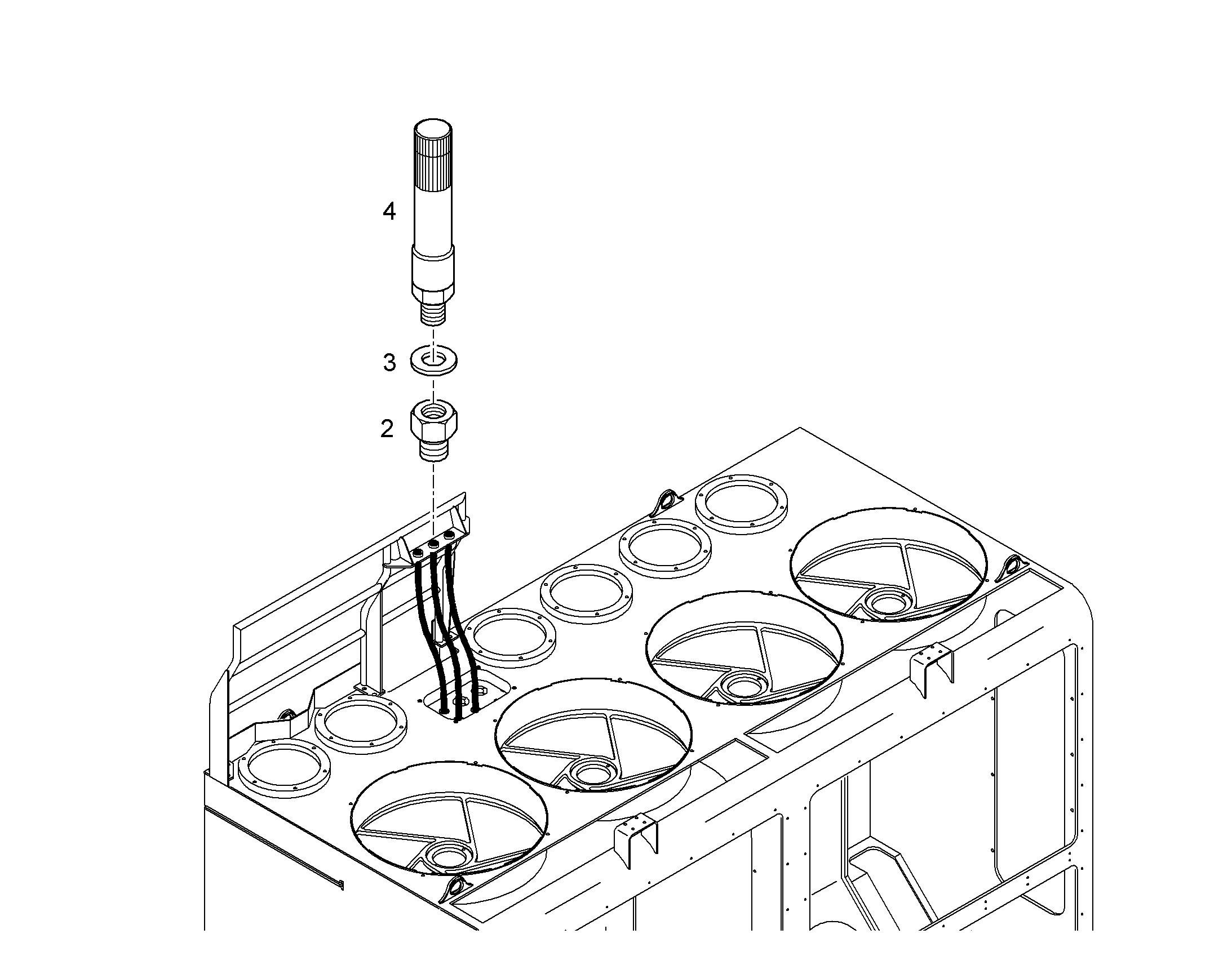 ШТУЦЕР ПЕРЕХОДНОЙ 1X3/4 4755007 LIEBHERR