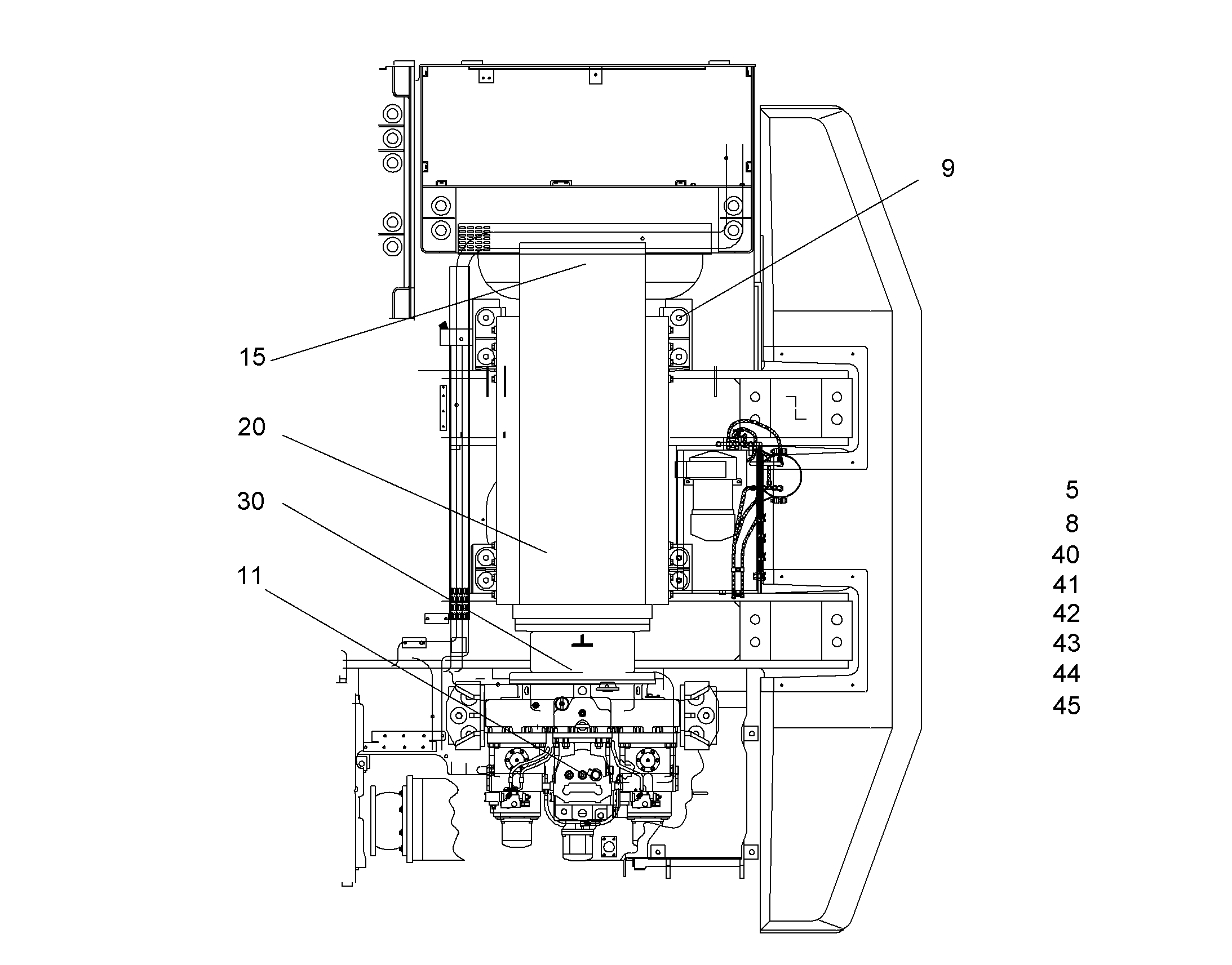 ПОСТАВЛЯЕМЫЙ КОМПЛ.LINDE, УСТ. 9375713 LIEBHERR