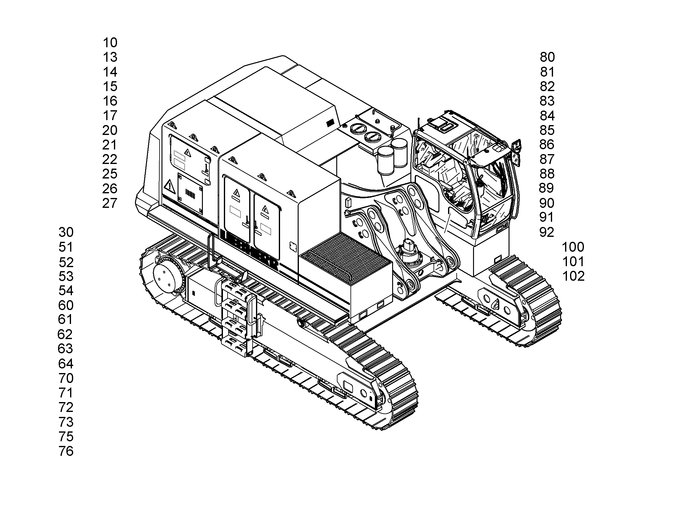 ПОЛУХОМУТИК d=20 9339731 LIEBHERR