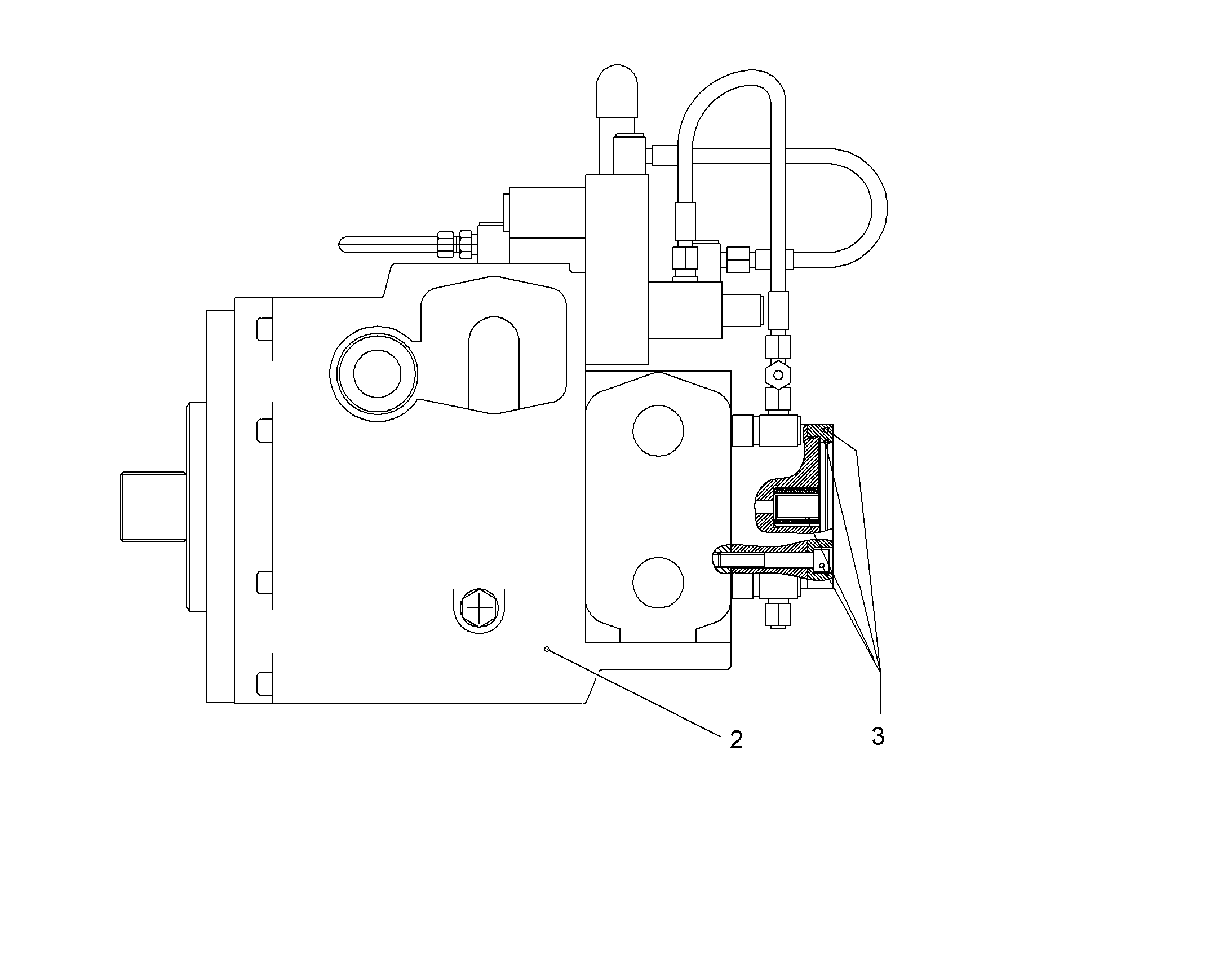 ГИДРОНАСОС РЕГУЛИРОВОЧНЫЙ A4V 250cm³/U 5610808 LIEBHERR