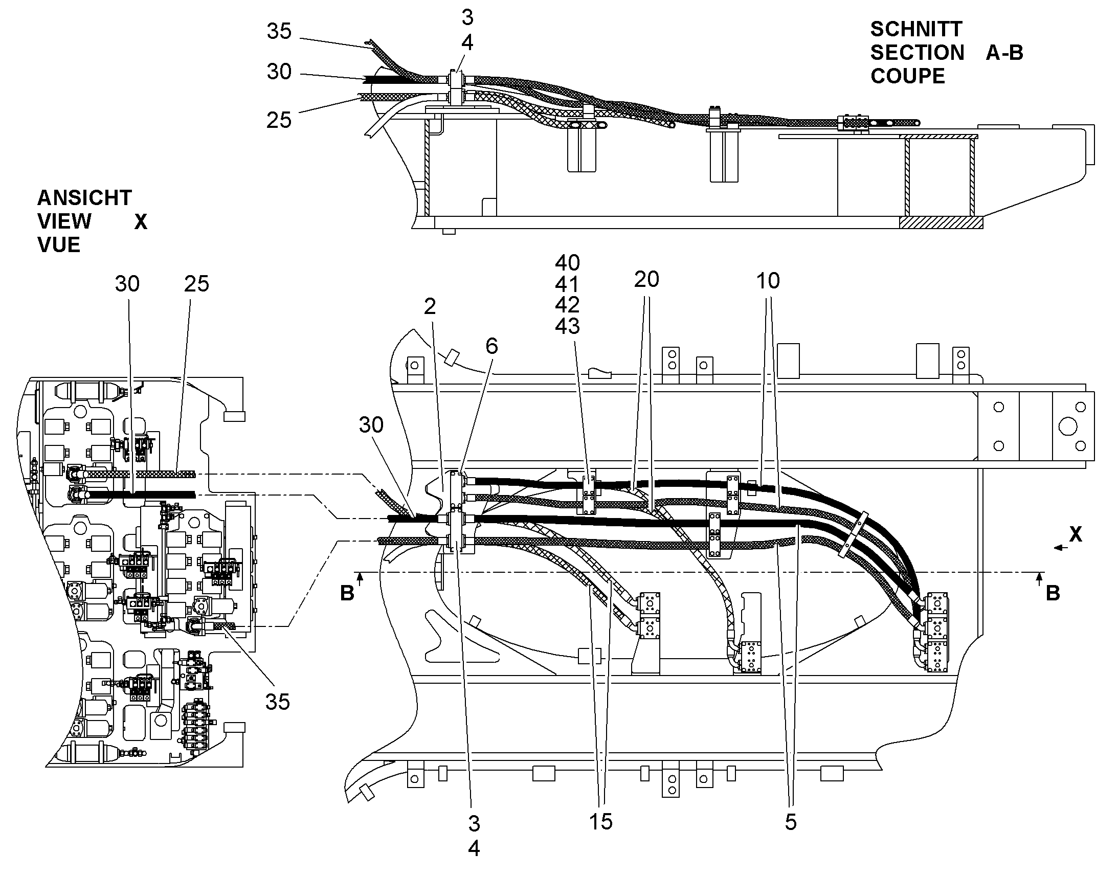 ПОЛУХОМУТИК 10048286 LIEBHERR