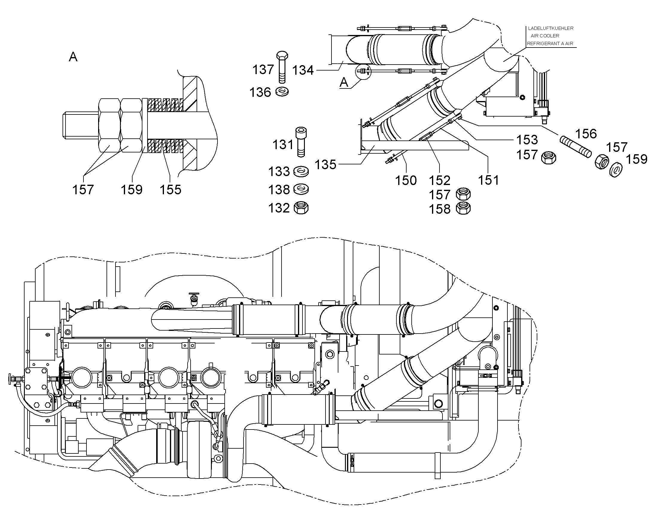 СТЯЖНОЙ ВИНТ SP M10 10012642 LIEBHERR