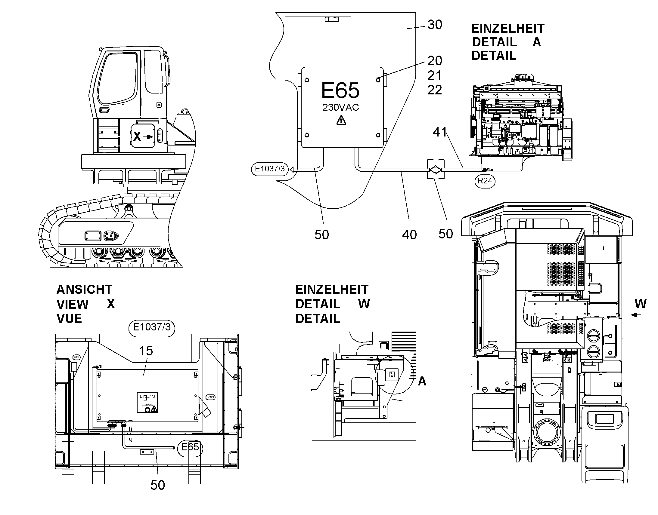 КАБЕЛЬ СОЕДИНИТЕЛЬНЫЙ 6205354 LIEBHERR
