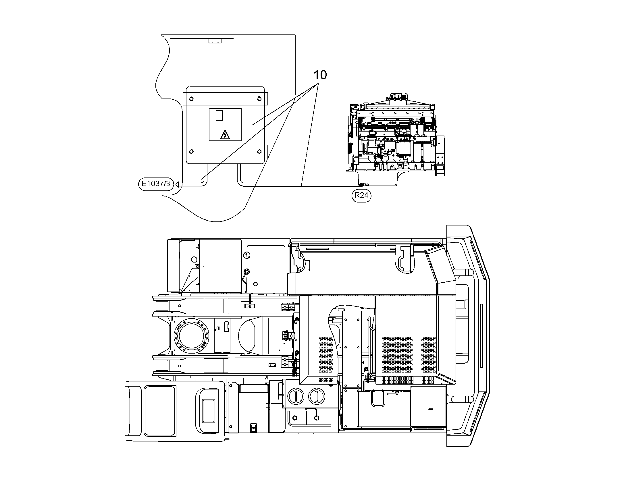 ПОДОГРЕВ МОТОРНОГО МАСЛА 240VAC 10062824 LIEBHERR