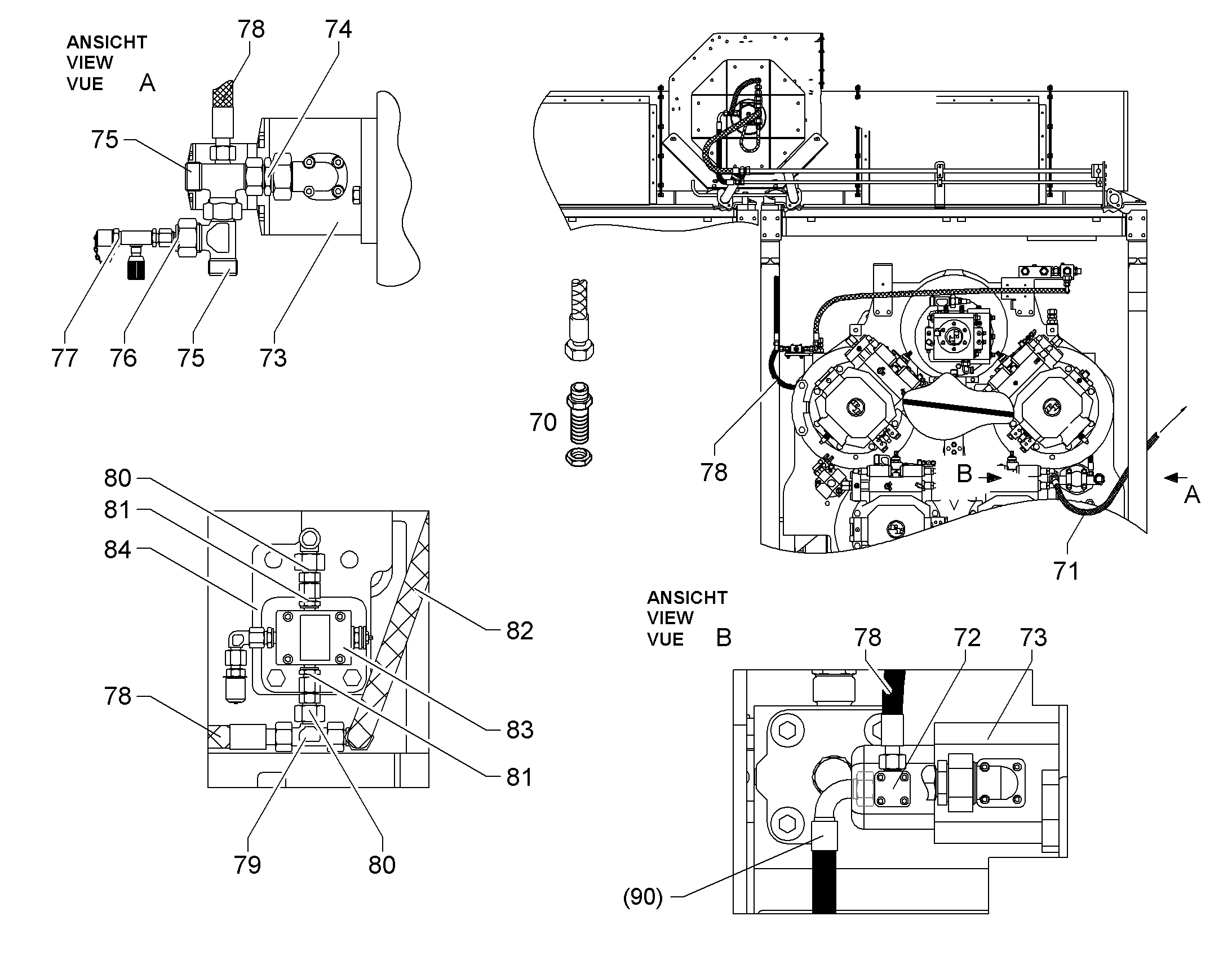 ШЛАНГ 20X1700 5618682 LIEBHERR