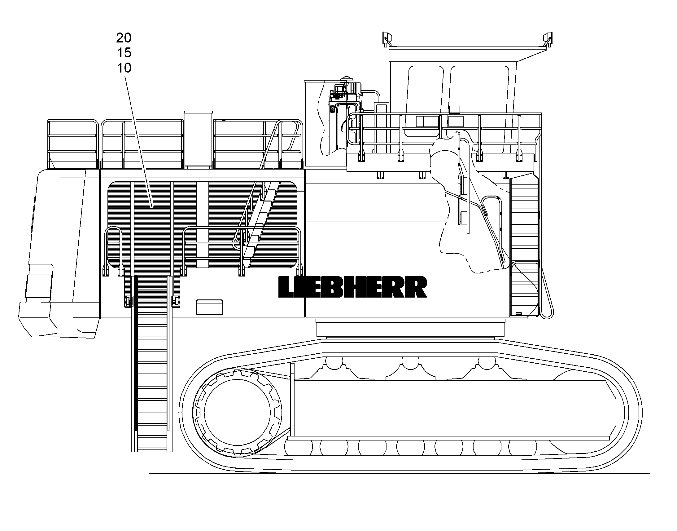 ДООБОРУД. СИСТ. ВОЗВРАТА 10068295 LIEBHERR