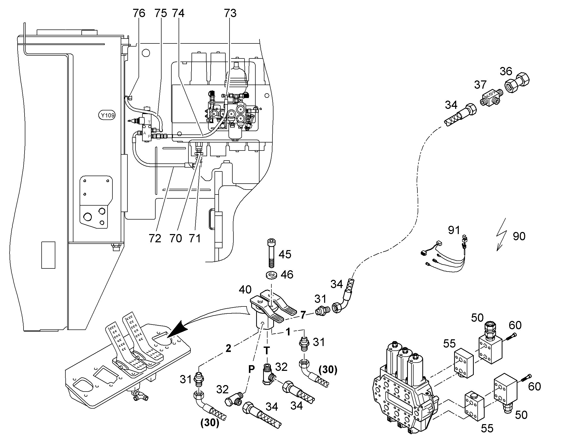ФИКСАЦИЯ ПЛАВАЮЩЕГО ПОЛОЖЕНИЯ 10368088 LIEBHERR
