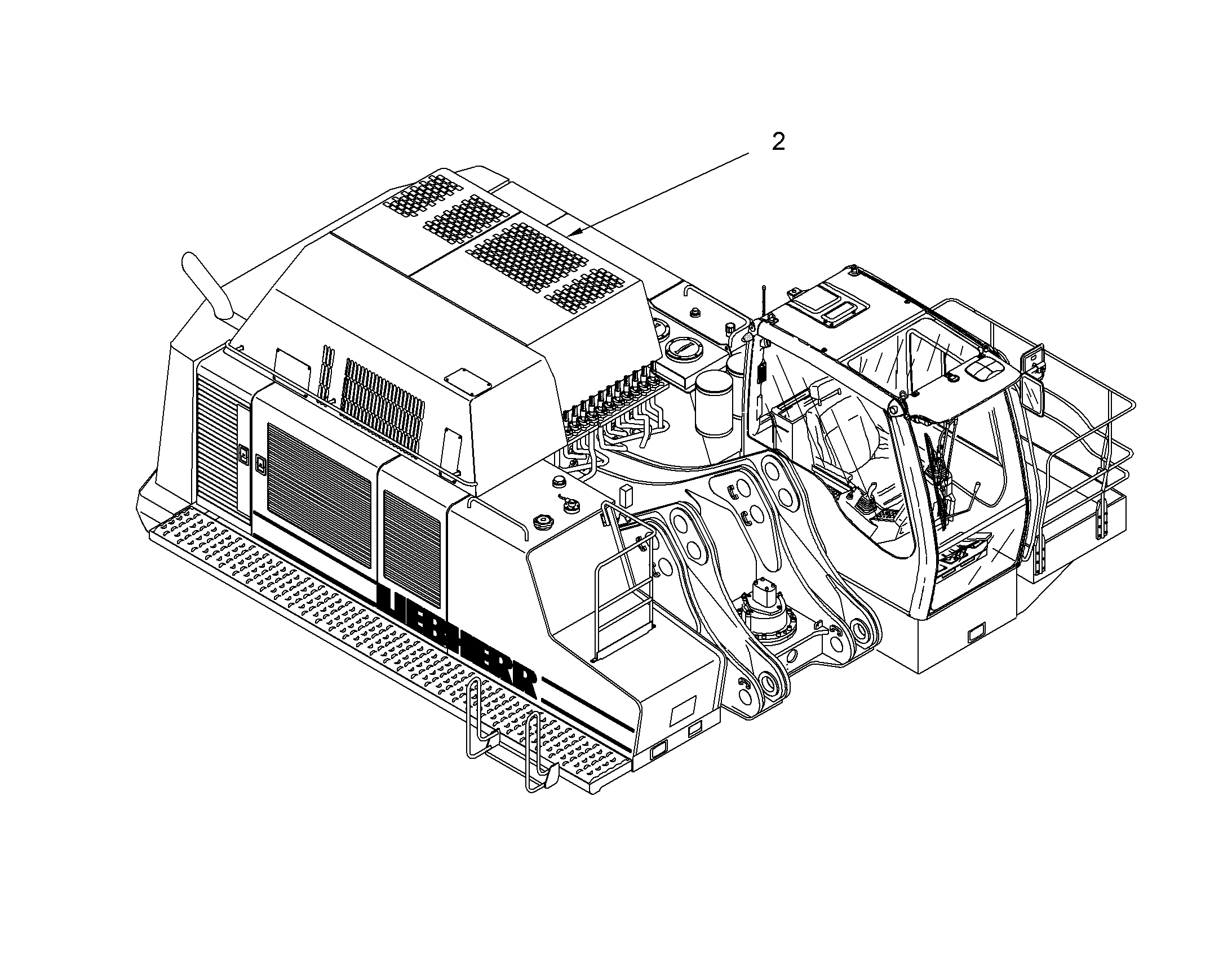 ДООБОРУД. НАСОС МЕХ. ПОВОРОТА 10071351 LIEBHERR