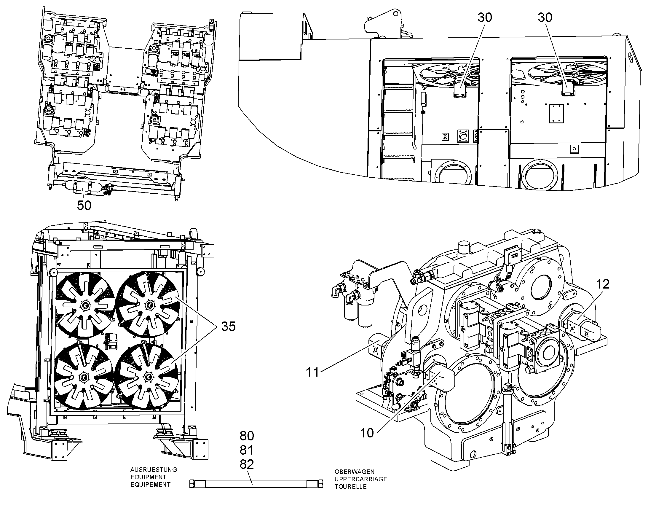НАСОС ШЕСТЕРЕННЫЙ ДВОЙНОЙ 10300978 LIEBHERR