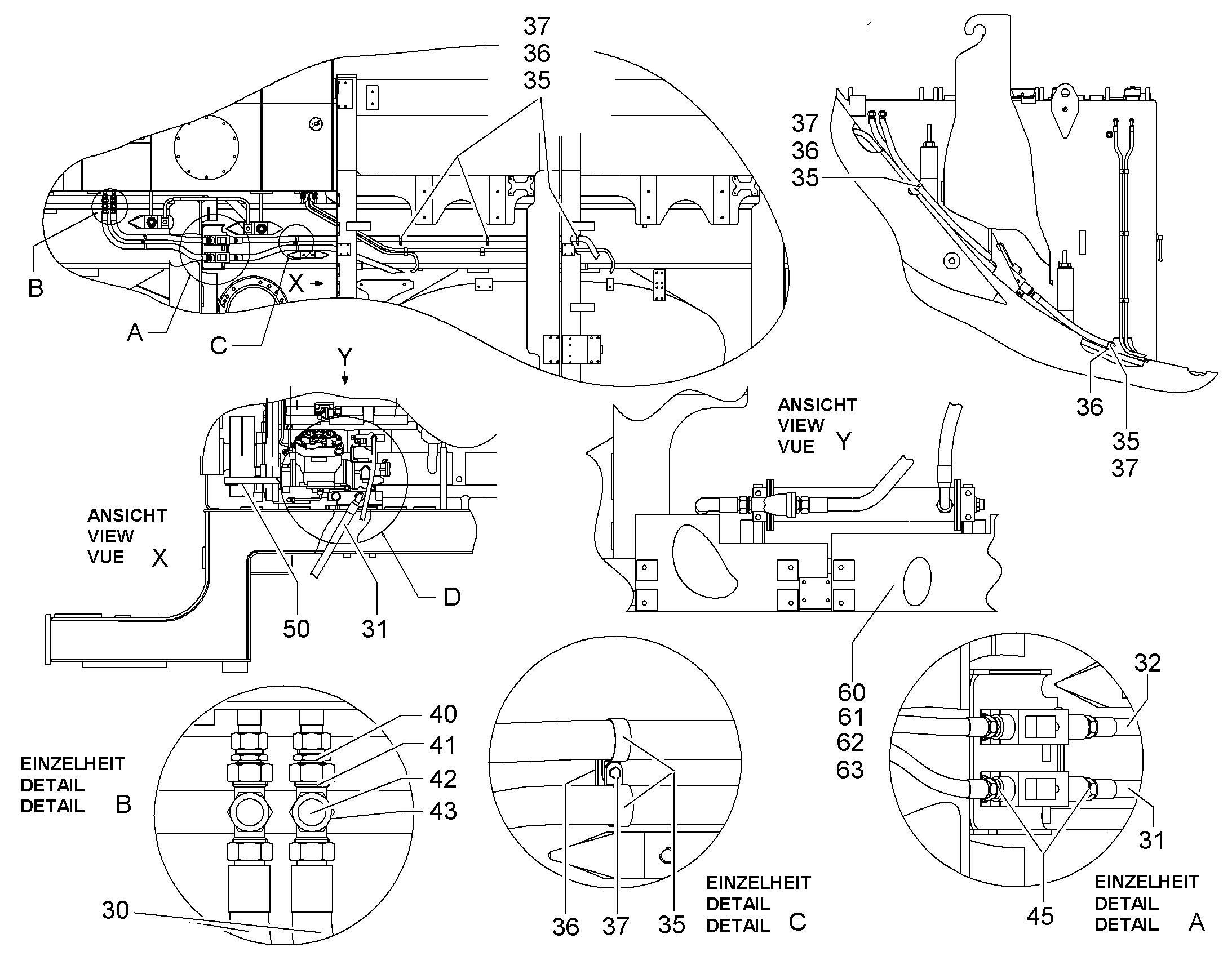 СОЕДИНЕНИЕ РЕЗЬБОВОЕ GE 35L G1A ED 4002855 LIEBHERR