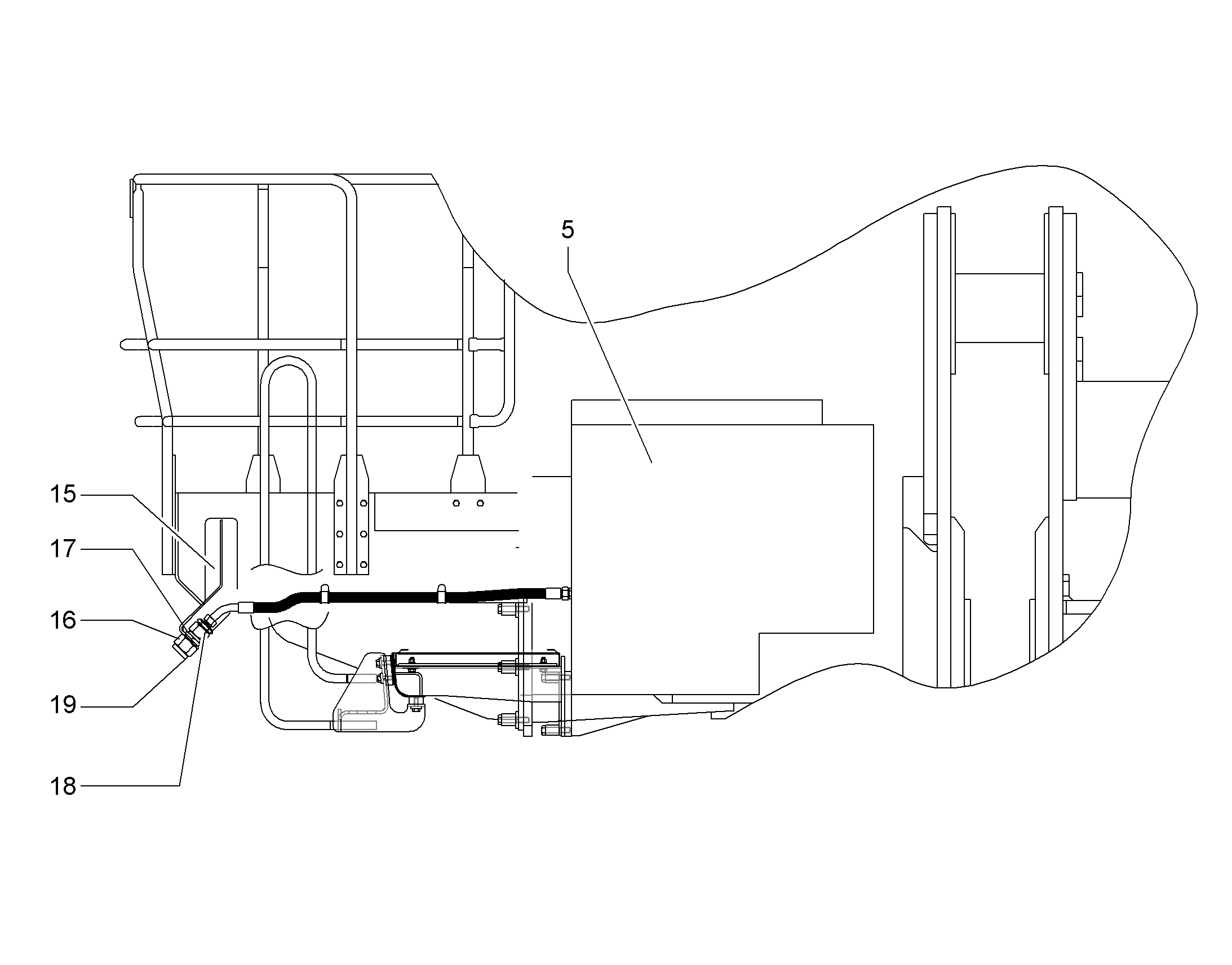 ЗАГЛУШКА 7363095 LIEBHERR