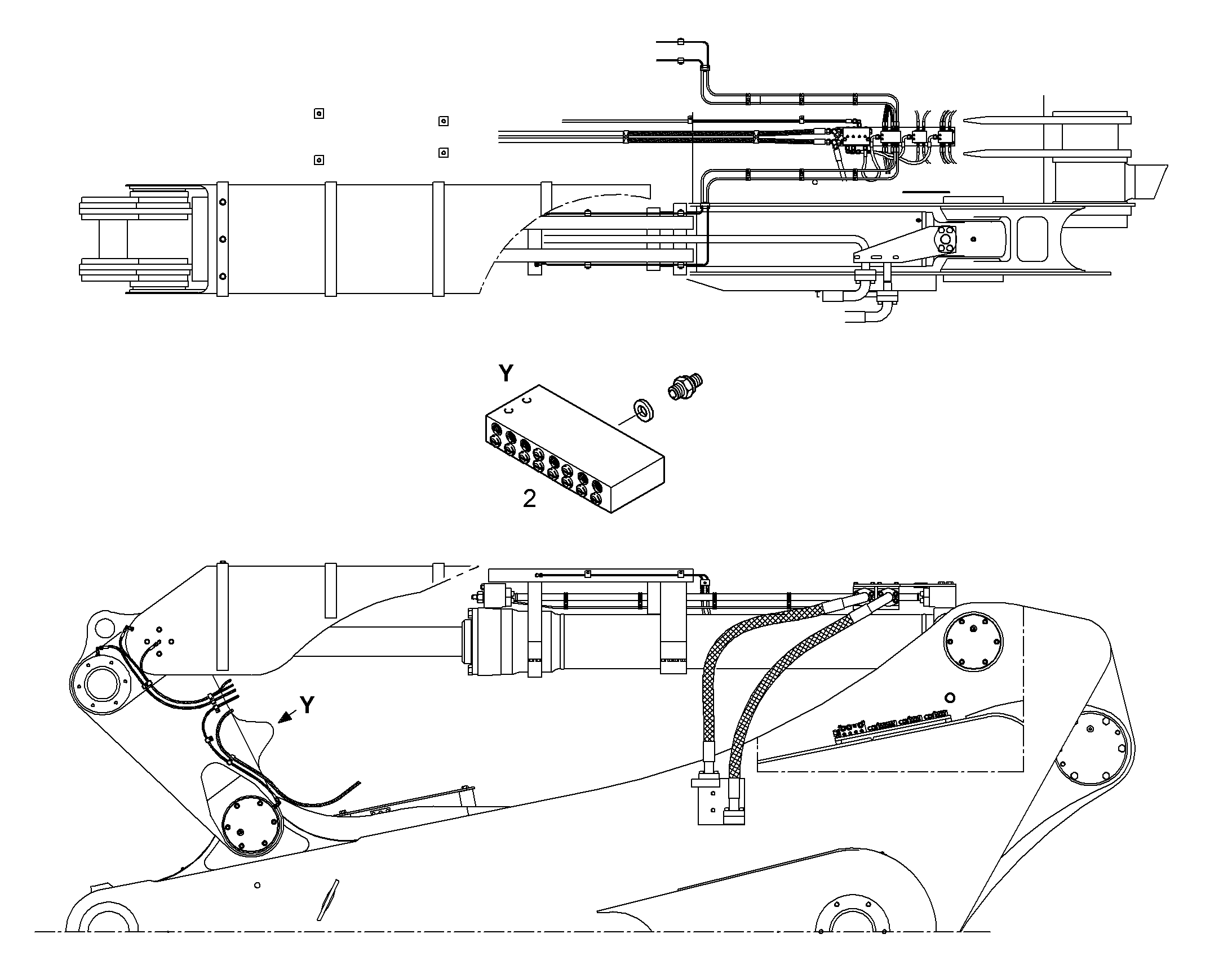 РАСПРЕДЕЛИТЕЛЬ ПРОГРЕССИВНЫЙ 5615887 LIEBHERR