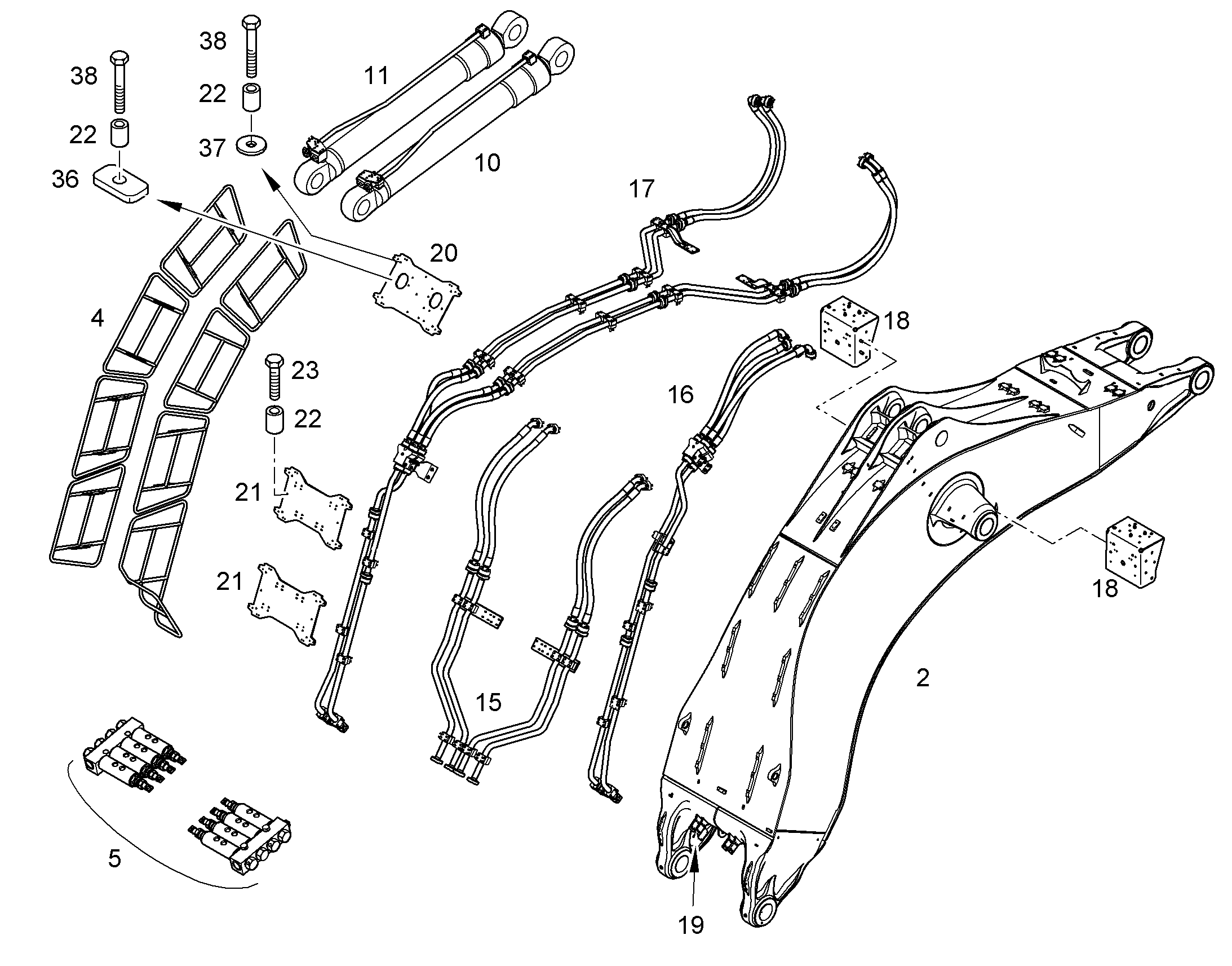 ПРОТИВООТКАТНЫЙ УПОР 10385087 LIEBHERR