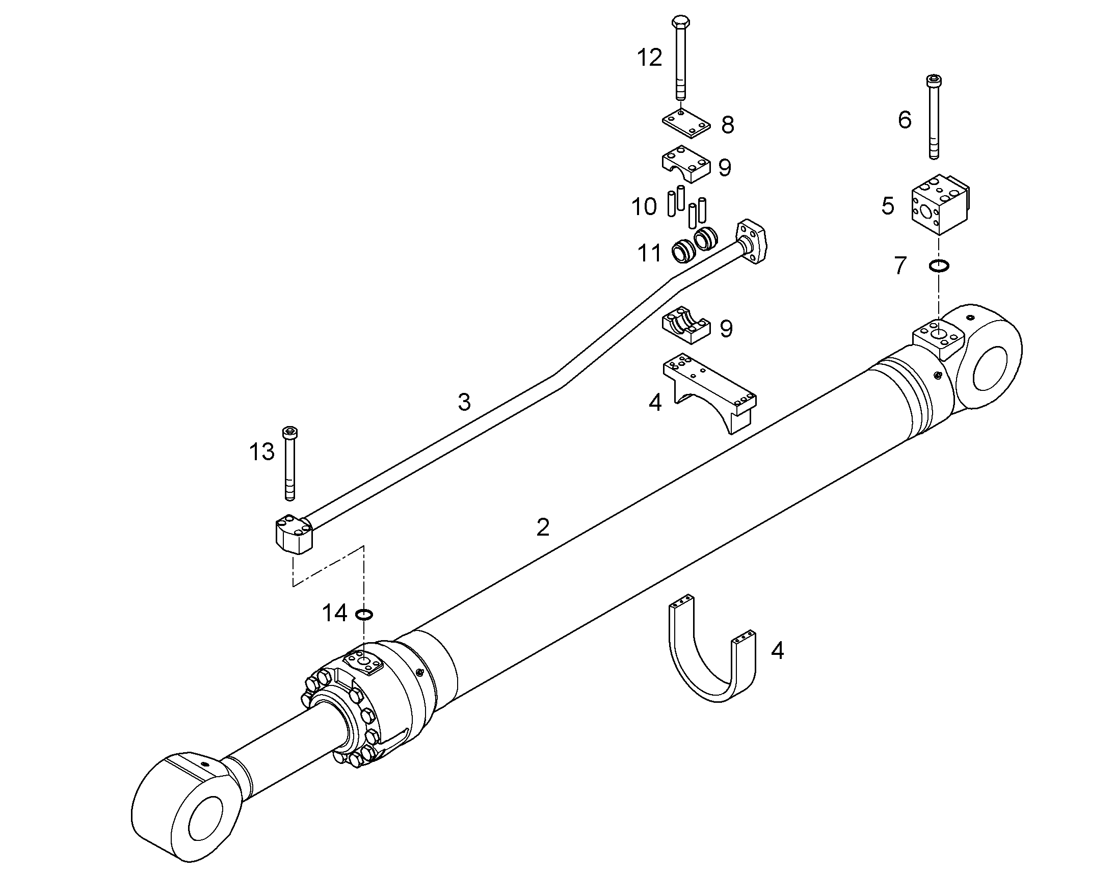 СКОБА 10077844 LIEBHERR