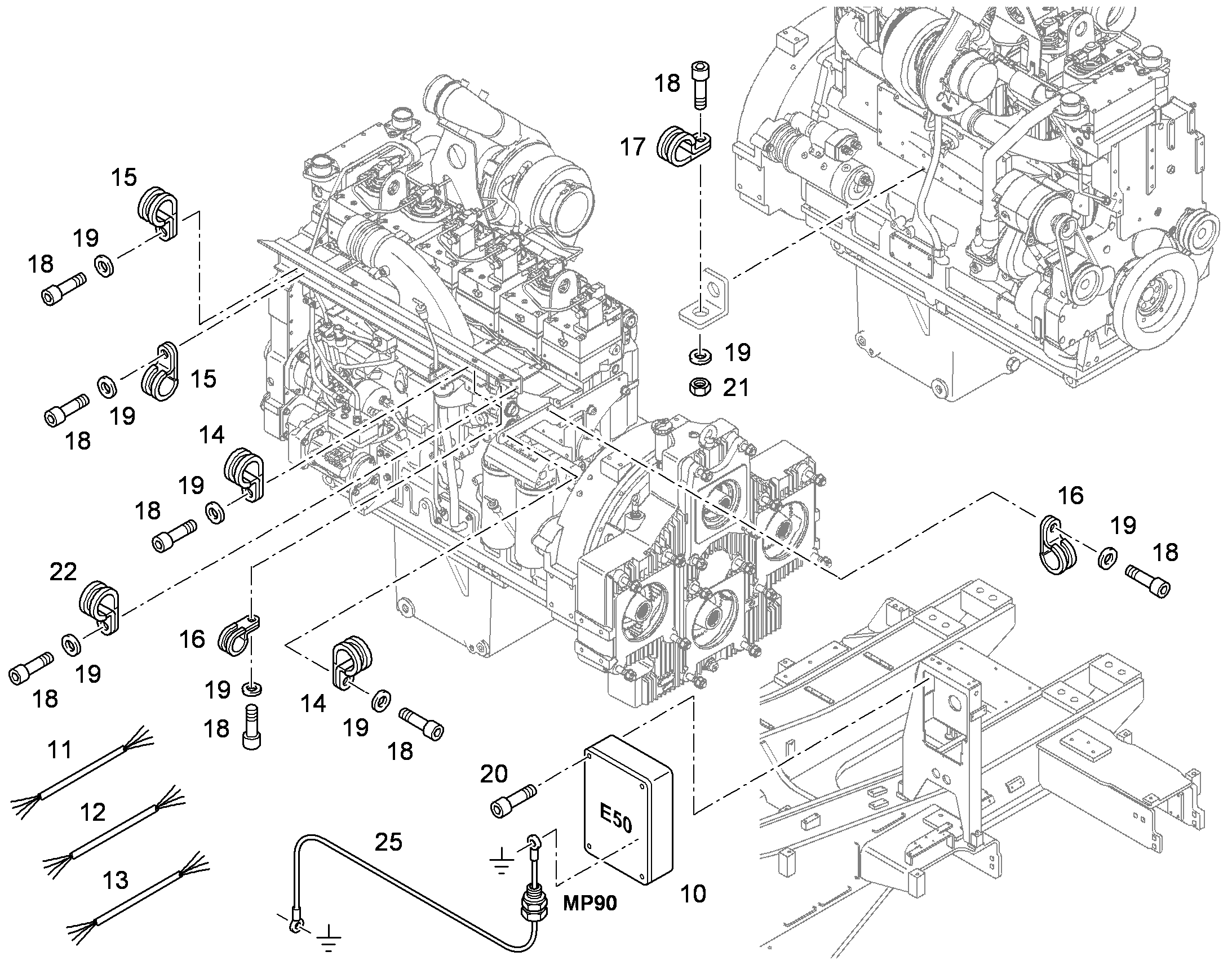 ШКАФ СИЛОВОЙ E50 10075066 LIEBHERR