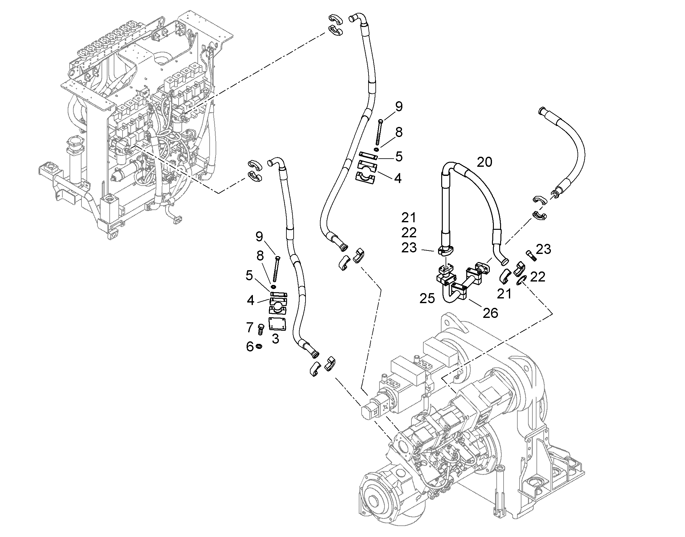ШЛАНГ 40 10333780 LIEBHERR