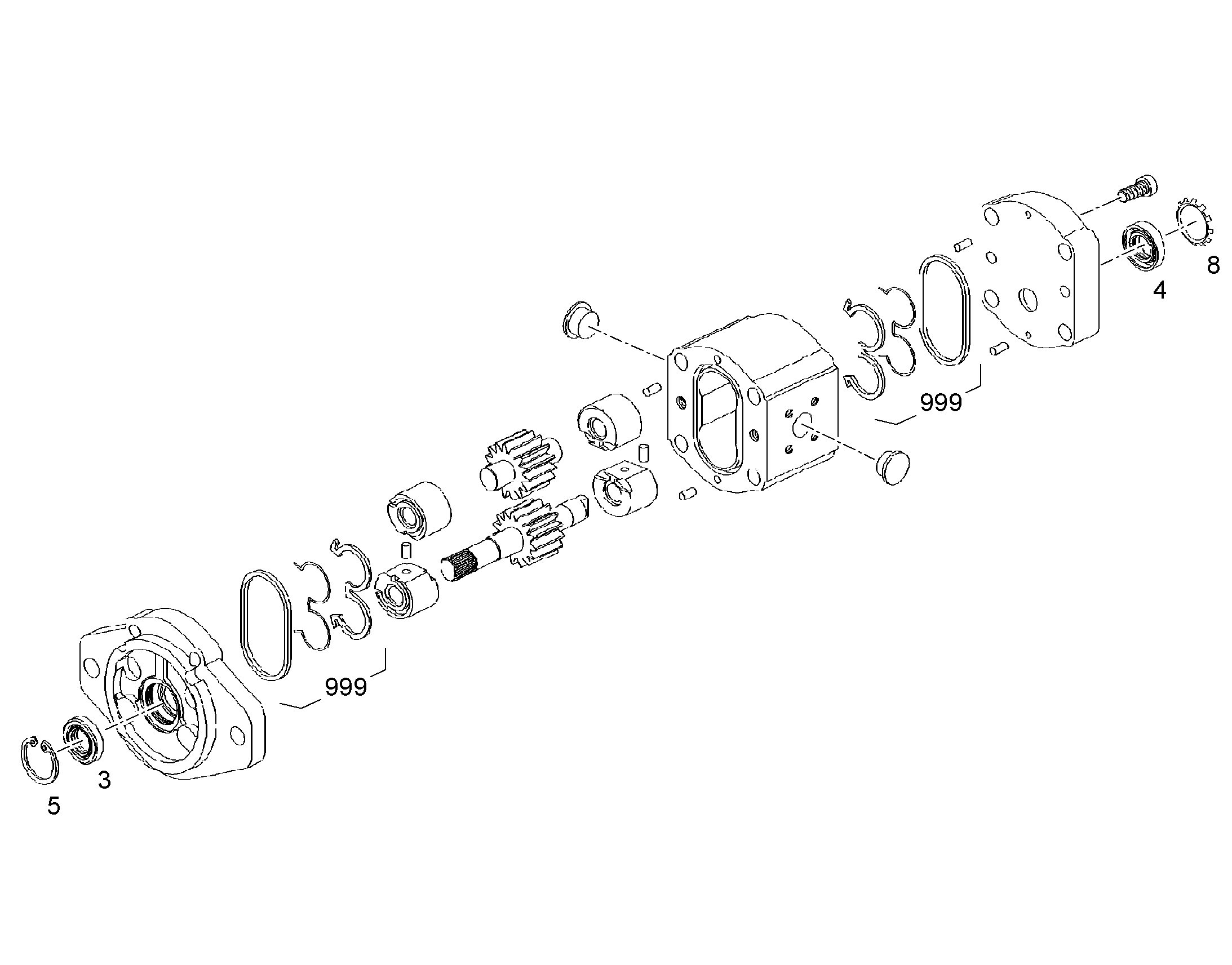 КОМПЛЕКТ УПЛОТНЕНИЙ 7029300 LIEBHERR