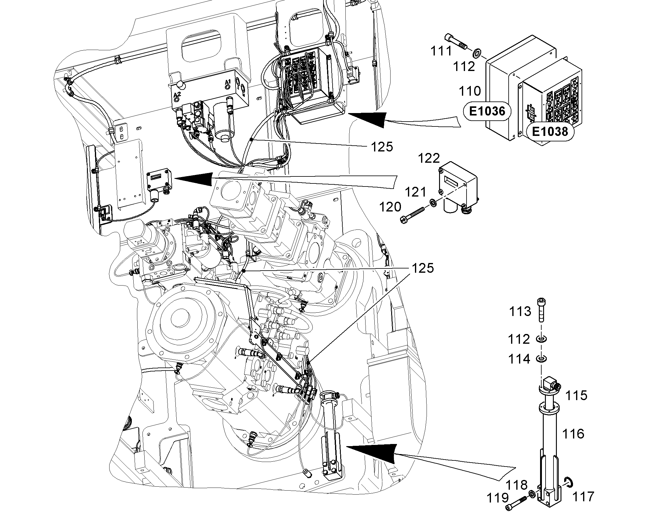 ВЫКЛЮЧАТЕЛЬ ПОПЛАВКОВЫЙ 6205246 LIEBHERR