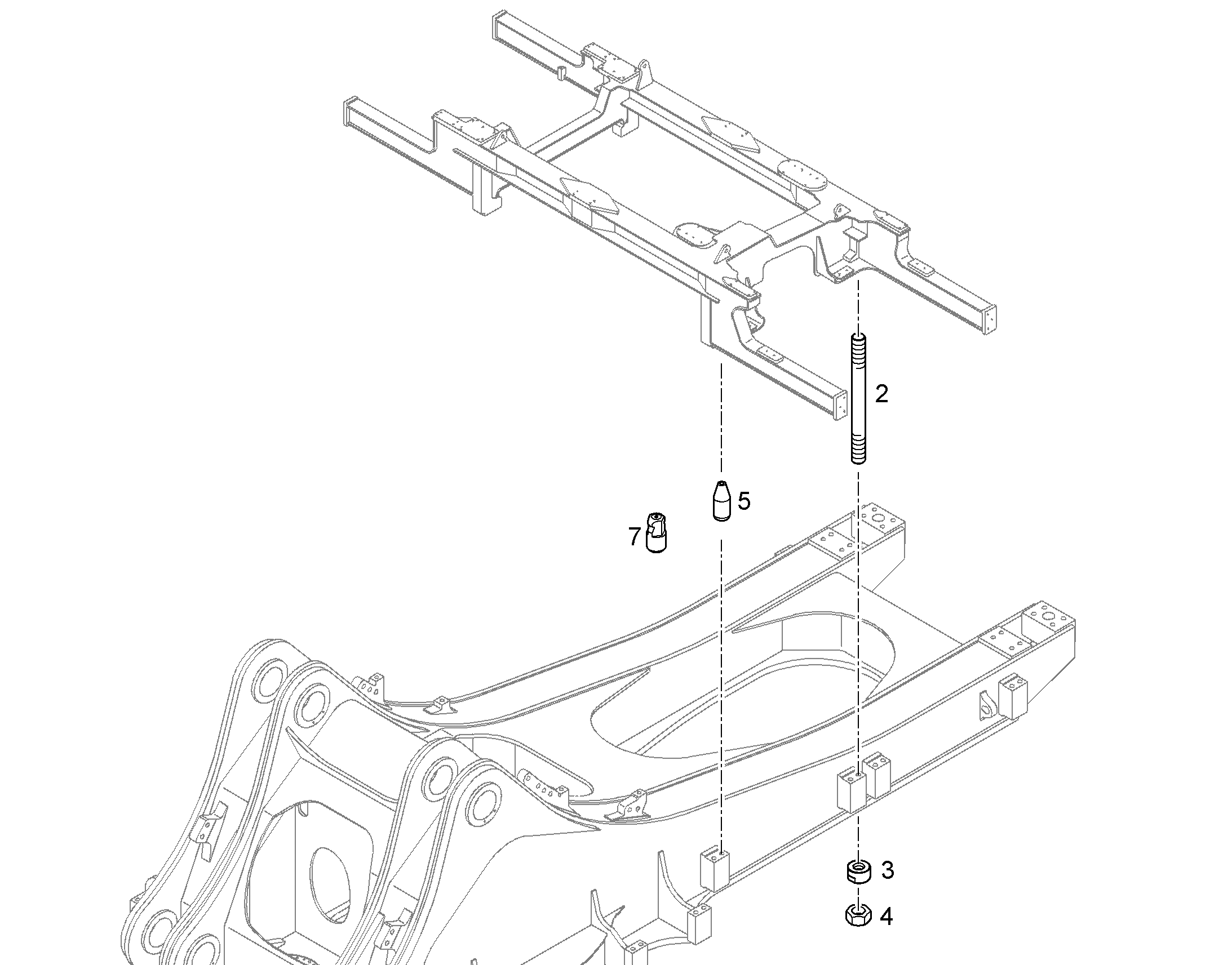 ГАЙКА КРУГЛАЯ 48 M 10354077 LIEBHERR